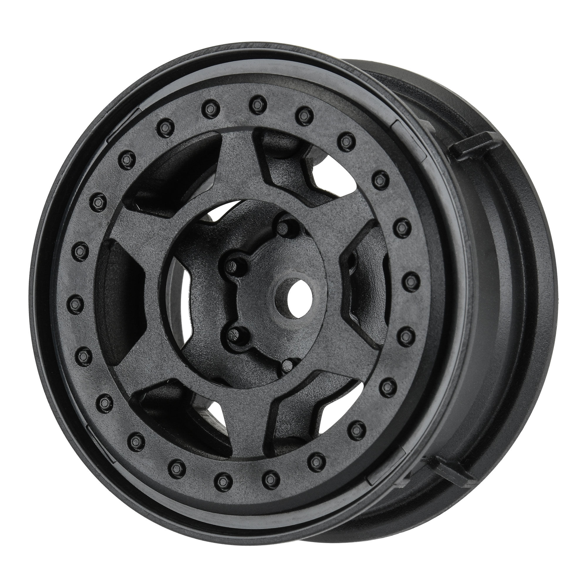 Pro-Line Racing 1/10 Holcomb F/R 1.55" 12mm Crawler Bead-Loc Wheels (2) Black