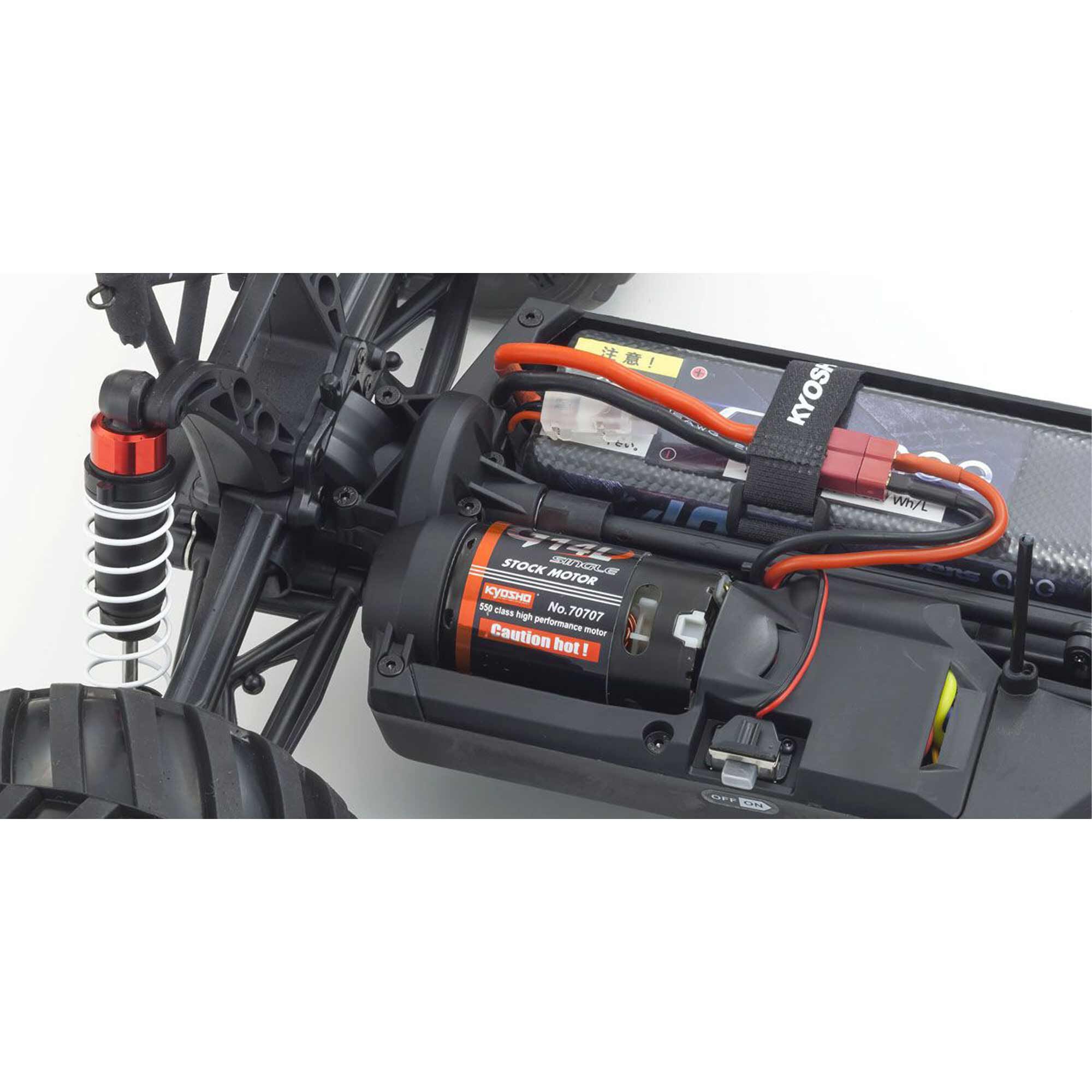 Kyosho 1/10 Mad Van Fazer Mk2 FZ02L-BT Brushed 4x4 Monster Truck RTR, Purple