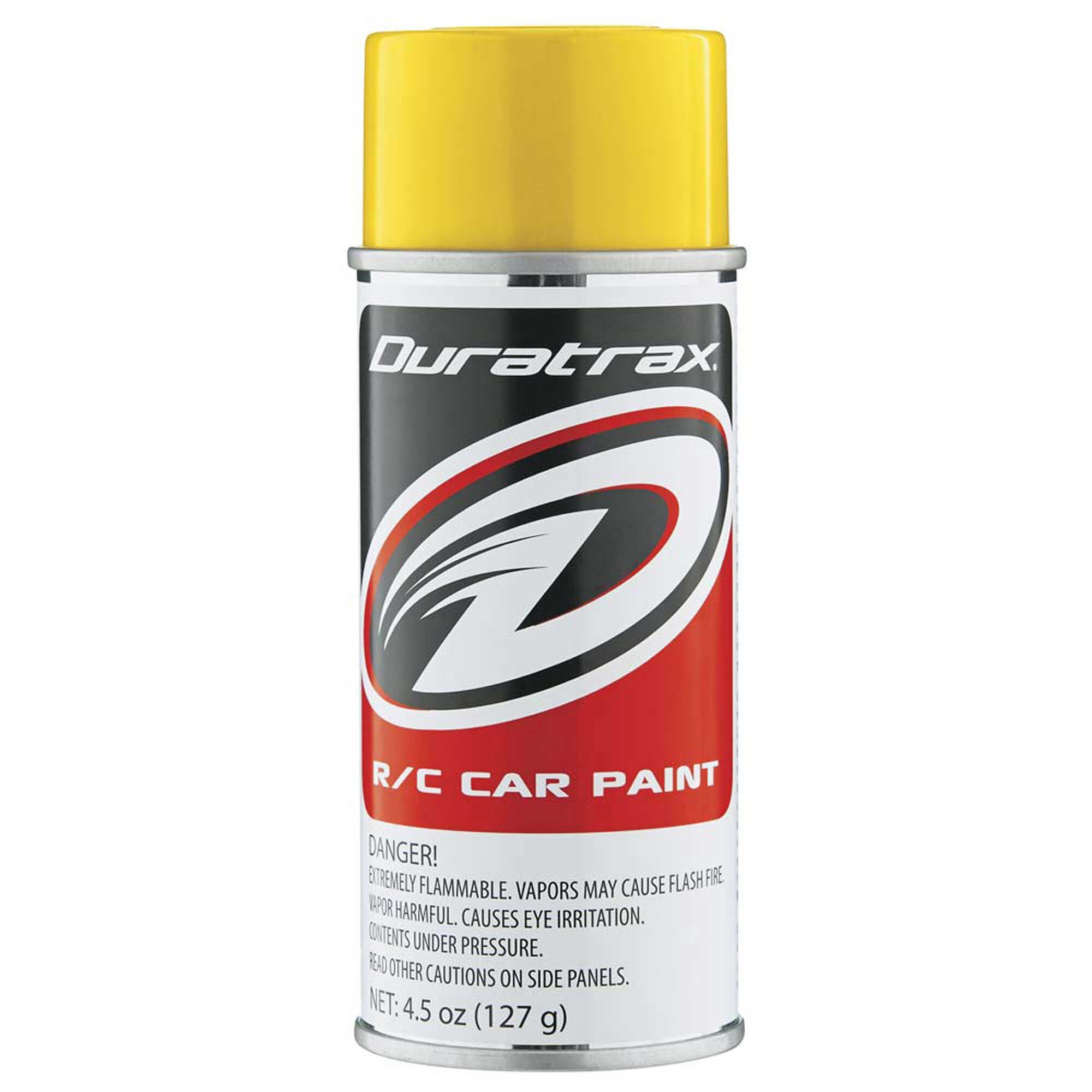Duratrax Polycarb Spray, Candy Yellow, 4.5oz
