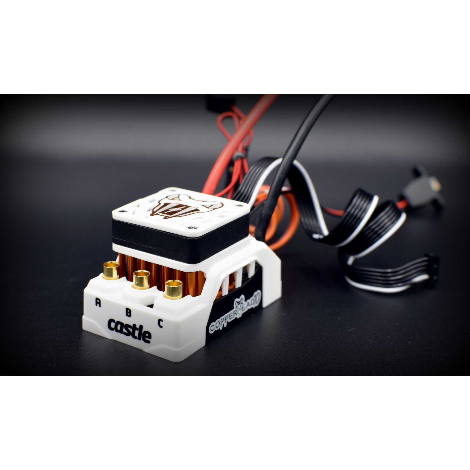 Castle Creations Copperhead 10 16.8V Waterproof Sensored ESC, Special Edition