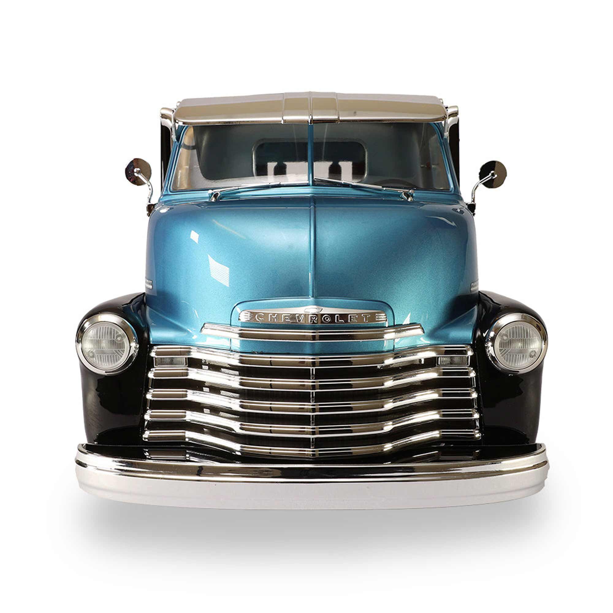 Redcat Racing 1/10 Custom 1953 Chevrolet Cab Over Engine Hauler RTR, Metallic Blue