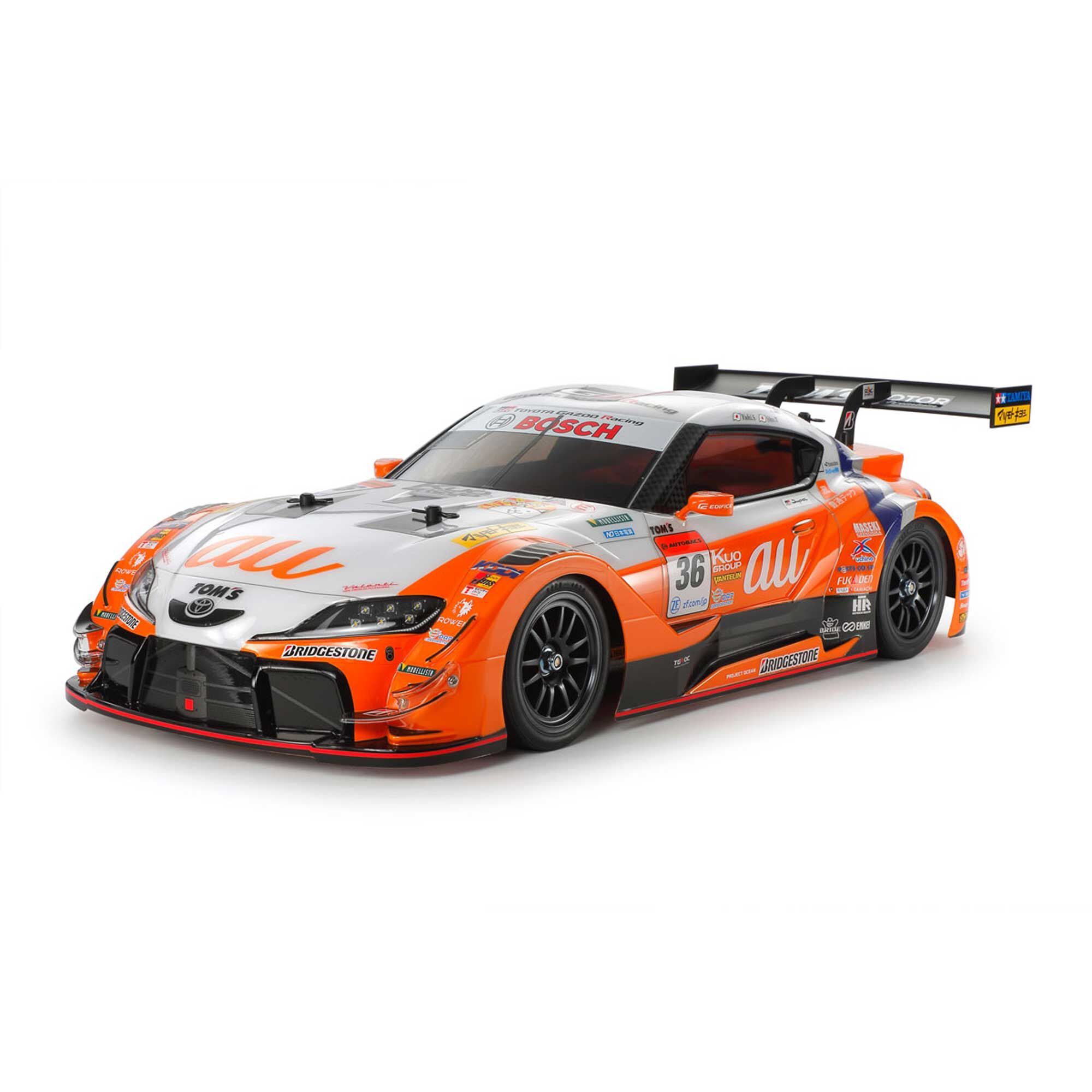 Tamiya 1/10 au Tom’s Toyota GR Supra GT500 TT-02 4x4 On-Road Touring Kit