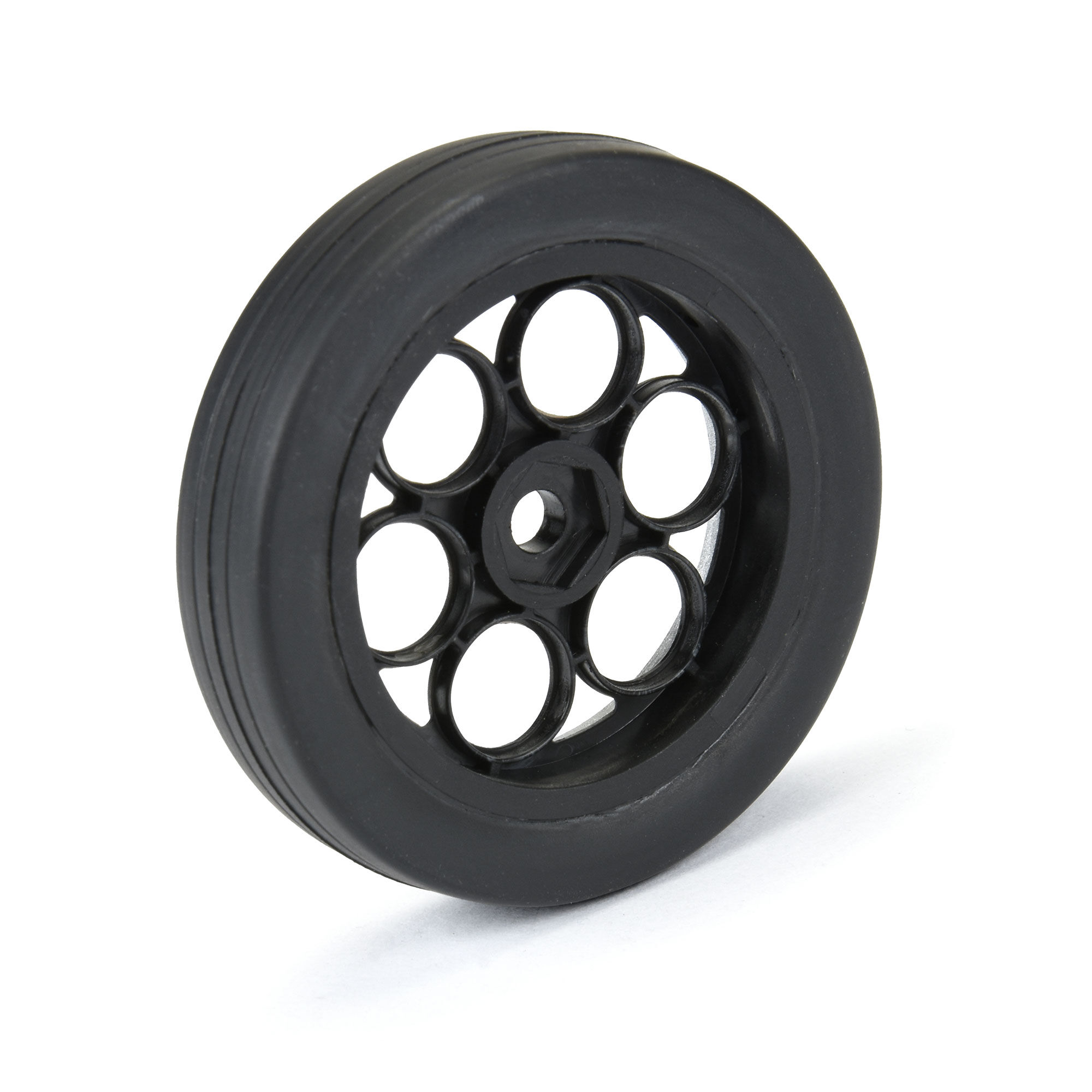 Pro-Line Racing 1/16 Front Runner Front Tires MTD 8mm Black/Silver (2): Mini Drag