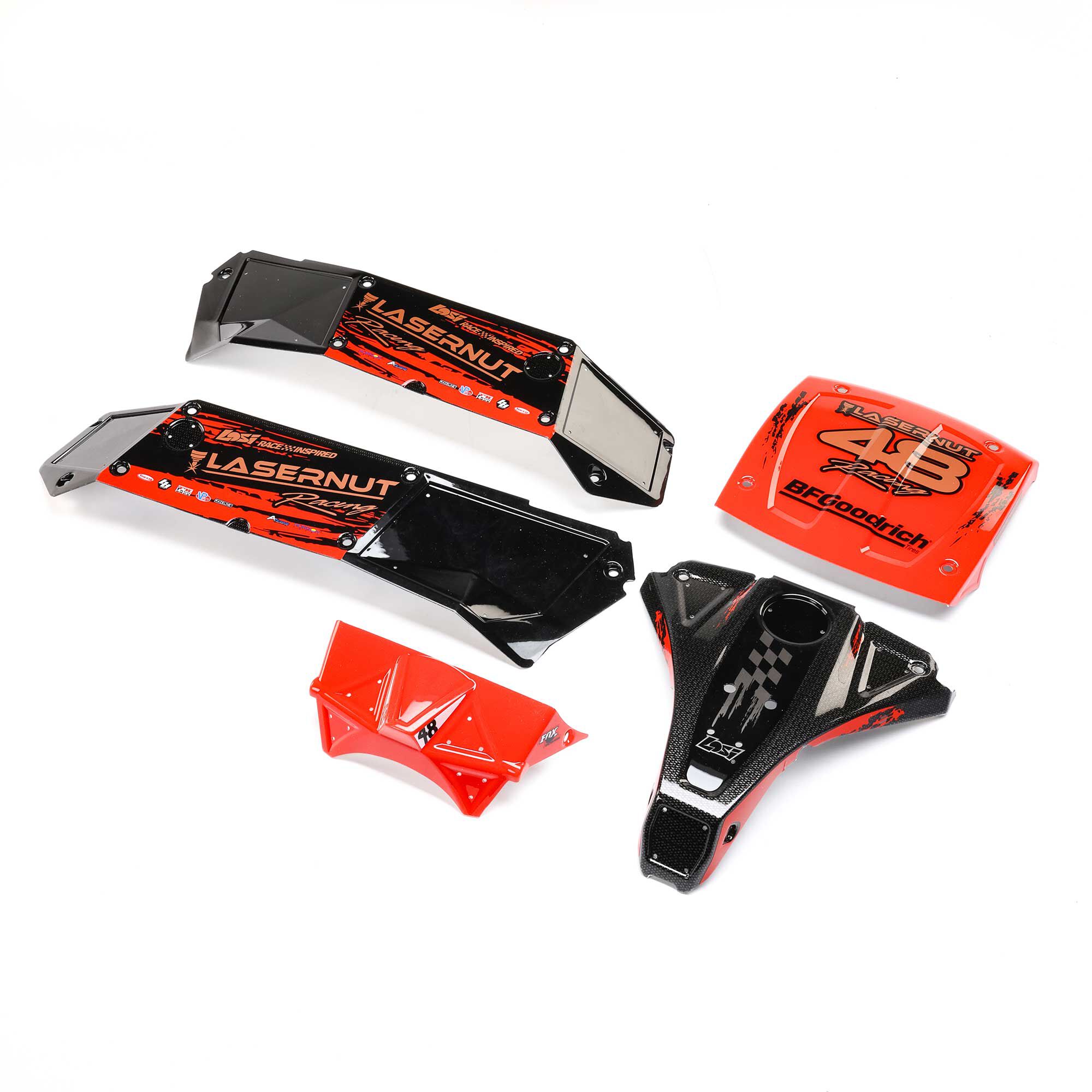 Losi Panel Set, Decorated: 8X Super Lasernut