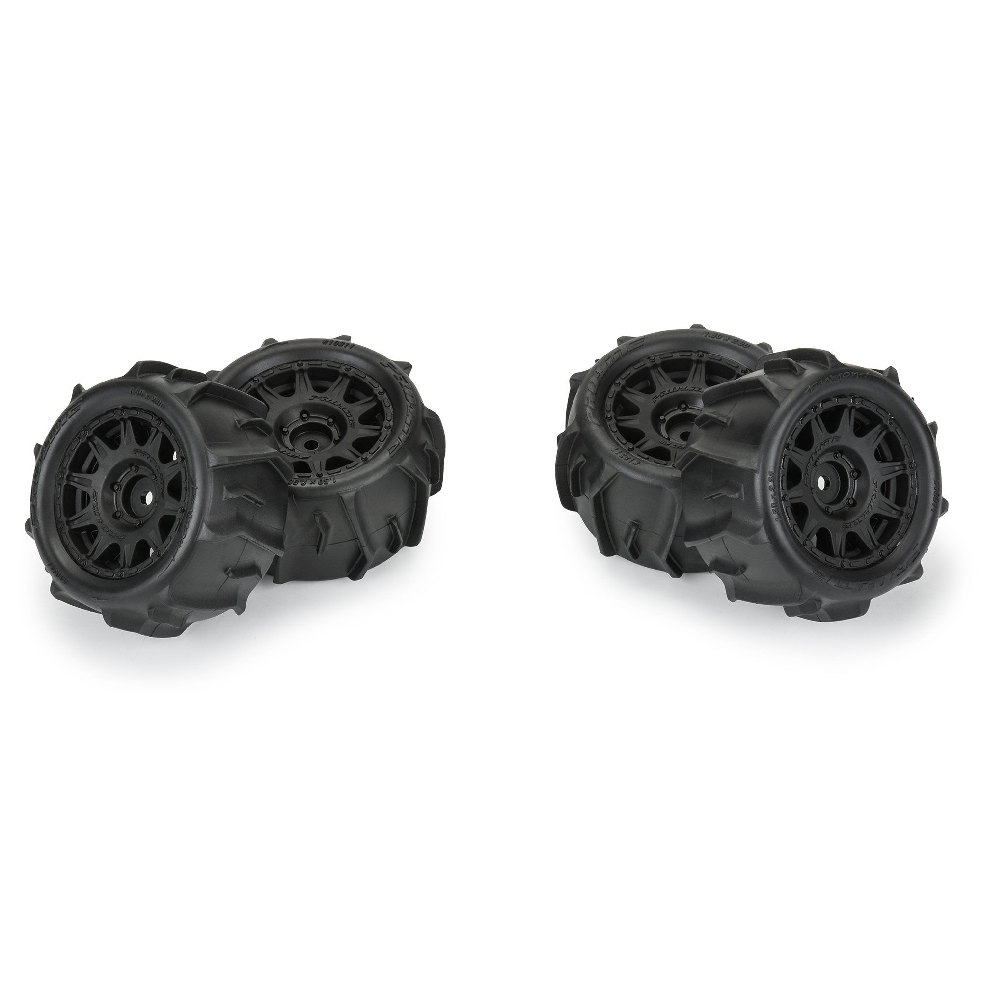 Pro-Line Racing 1/18 Dumont F/R Tires MTD 12mm Black Raid (4): Granite GROM