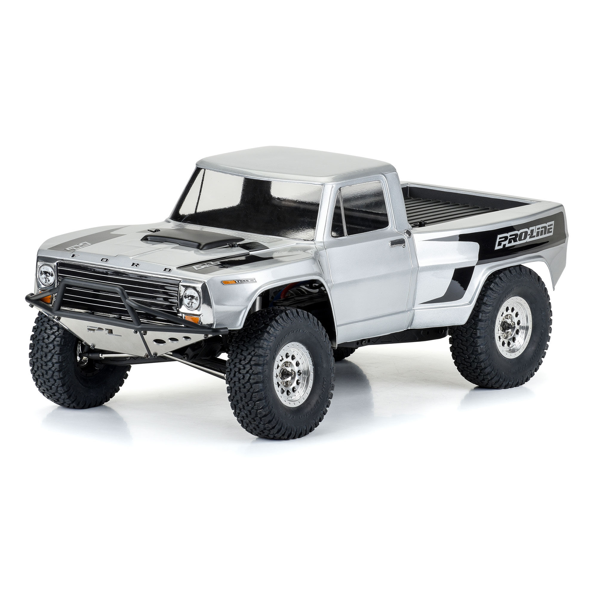 Pro-Line Racing 1/10 1967 Ford F-100 Pre-Runner Clear Body 12.3" WB Crawler