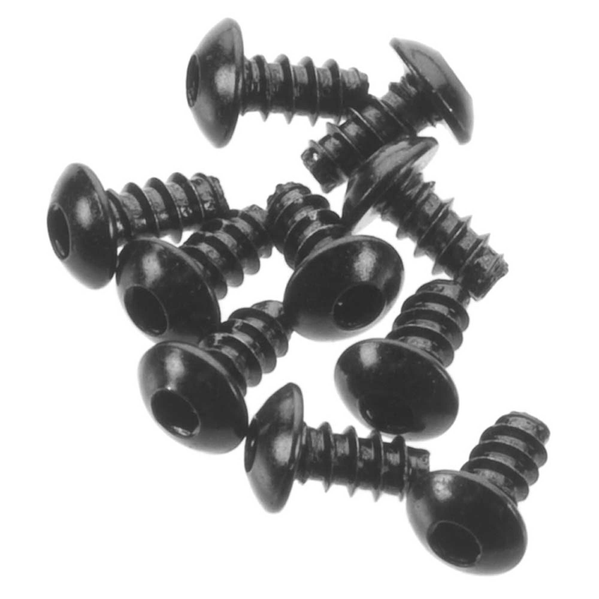Axial Hex Socket Button Head M3x6mm Black (10)