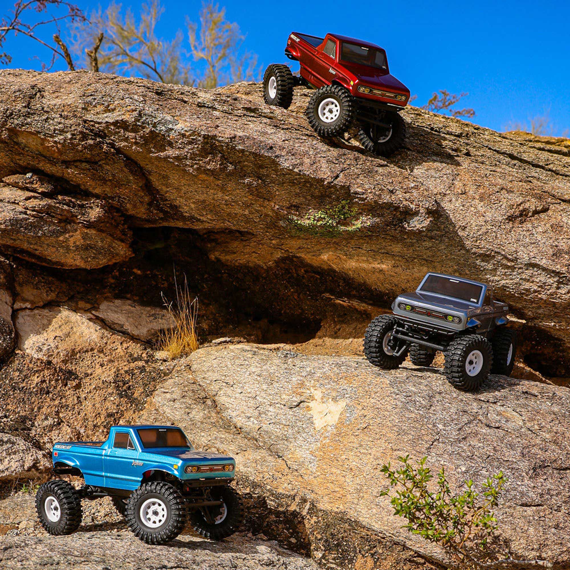 Redcat Racing 1/18 Ascent-18 4x4 Brushed Electric Rock Crawler RTR, Granite