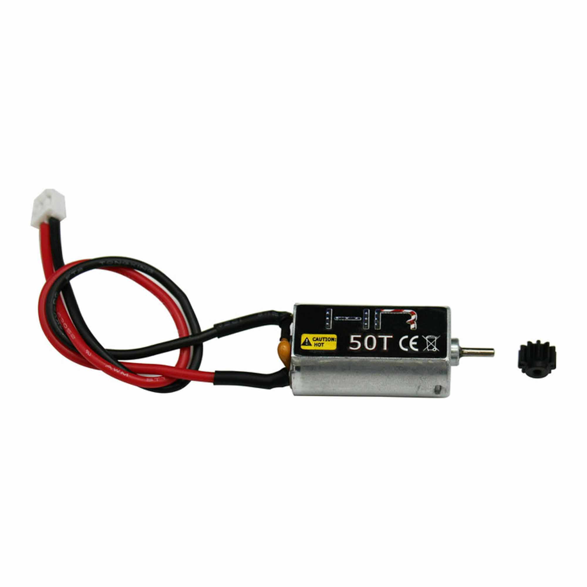 Hot Racing 50T High Torque Motor w/ 11T Pinion Gear, 1/24 Losi Micro-B