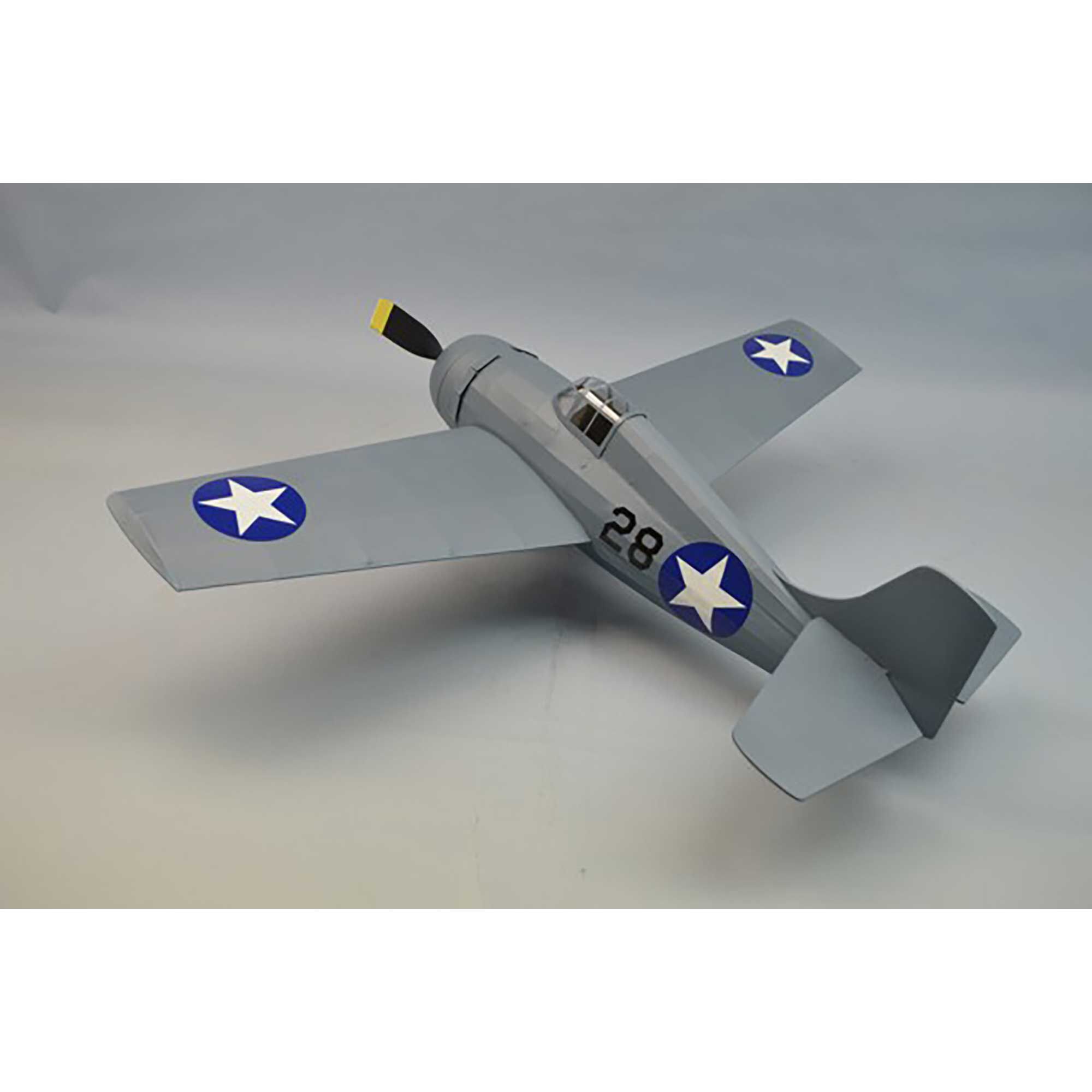 Dumas Products, Inc. F4F Wildcat Rubber Powered Kit, 30"
