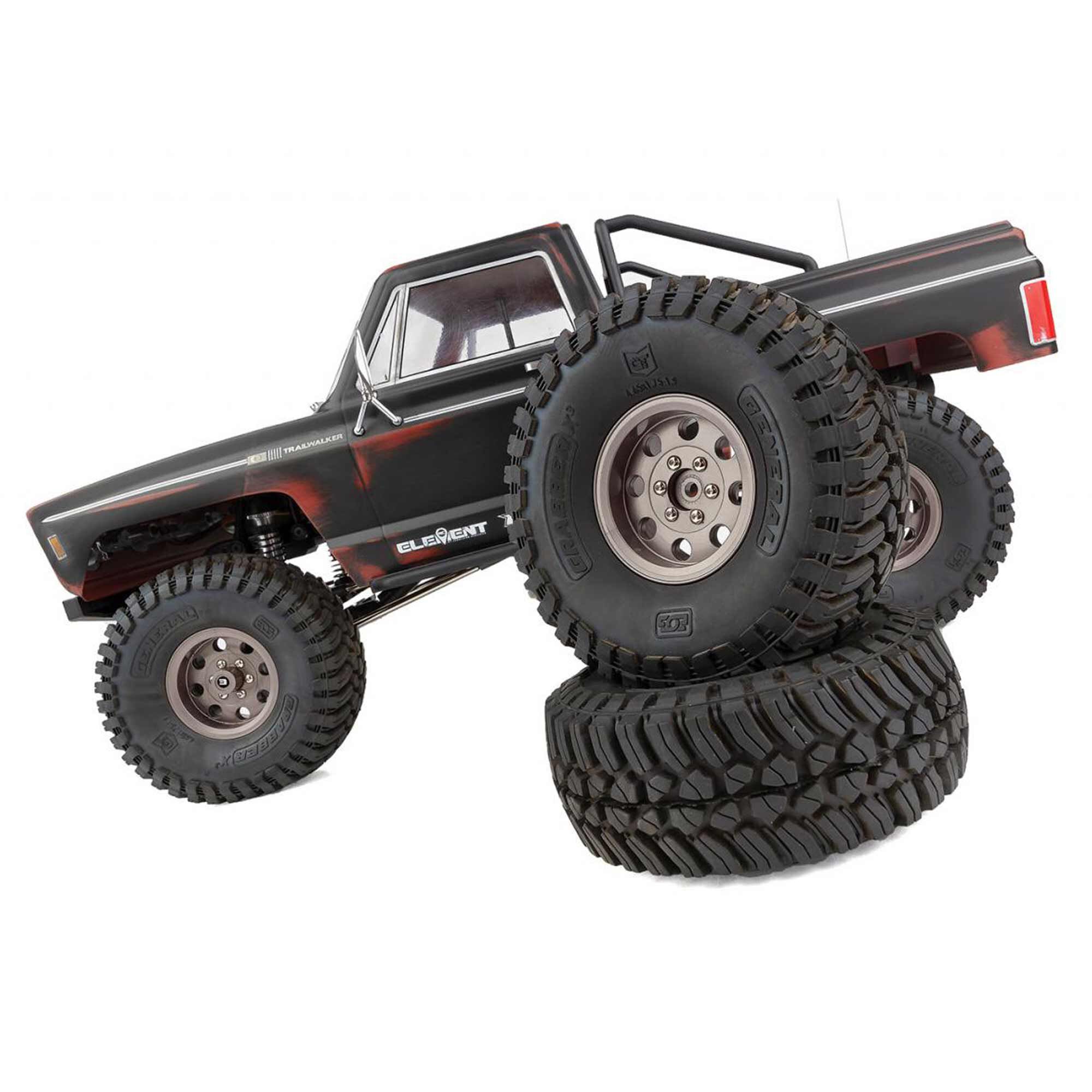 Team Associated 1/10 Enduro Trail Truck, Trailwalker RTR, LiPo Combo, Black