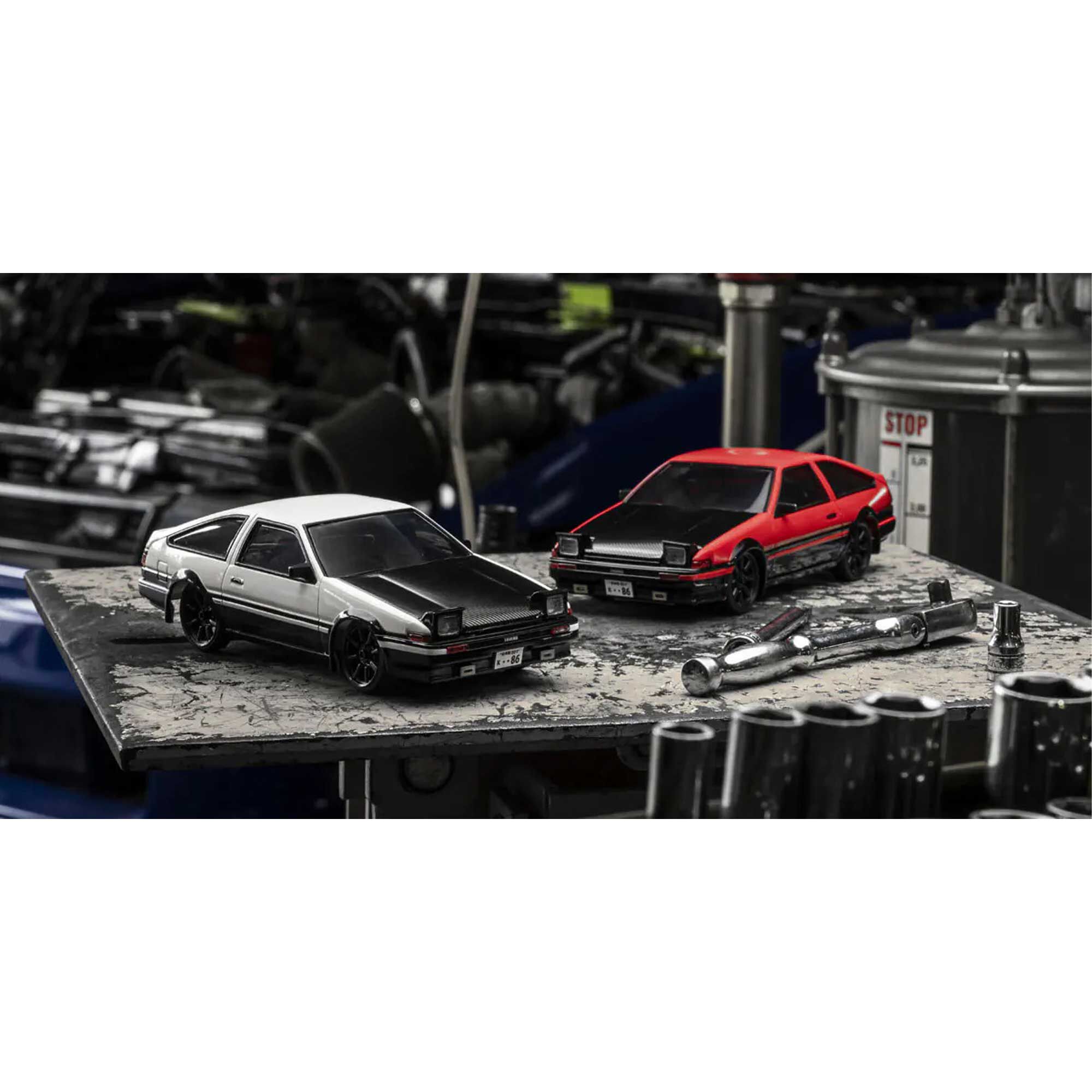 Kyosho 1/28 Toyota Trueno AE86 2WD On-Road First Mini-Z RTR, White