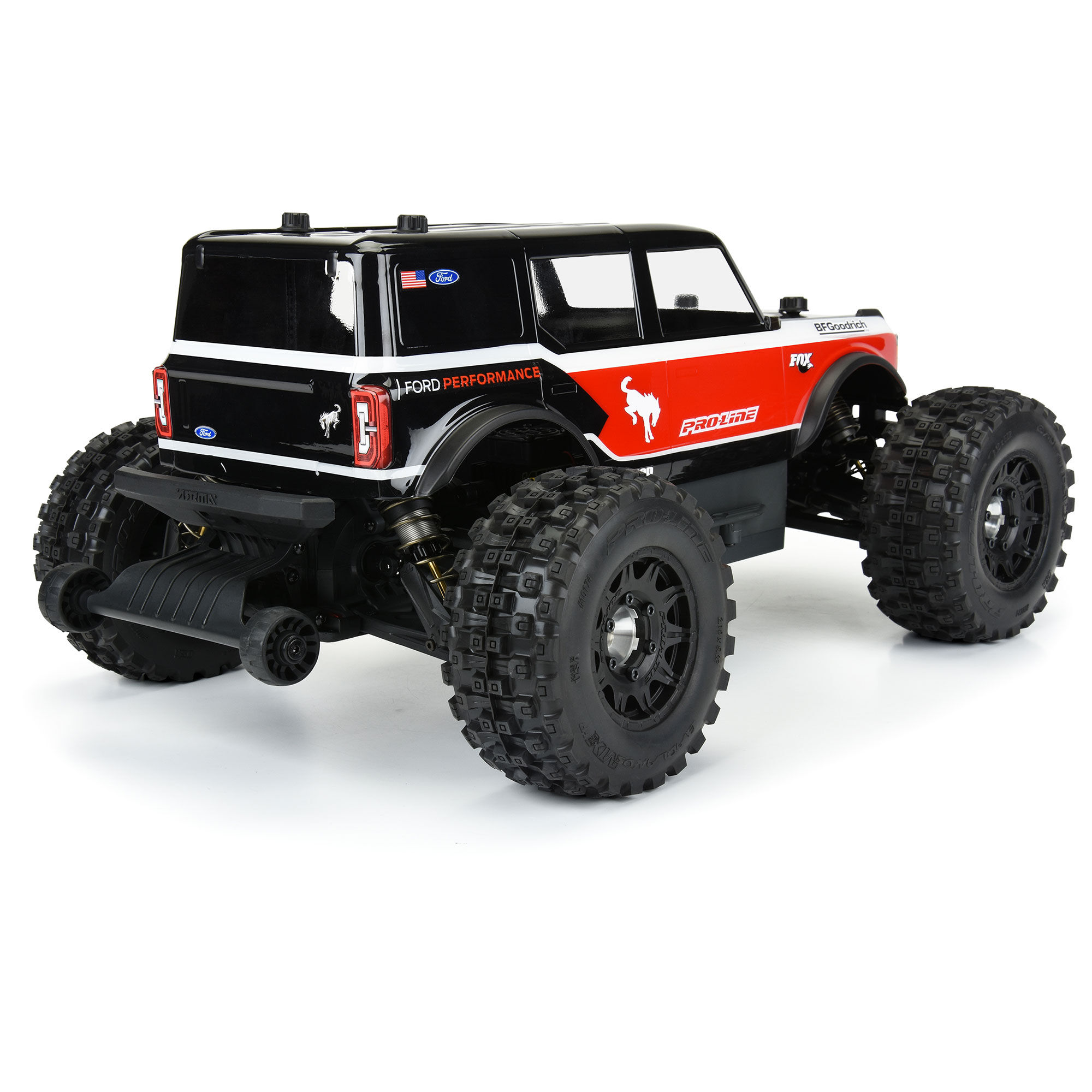 Pro-Line Racing 1/10 2021 Ford Bronco Clear Body: Granite, Vorteks