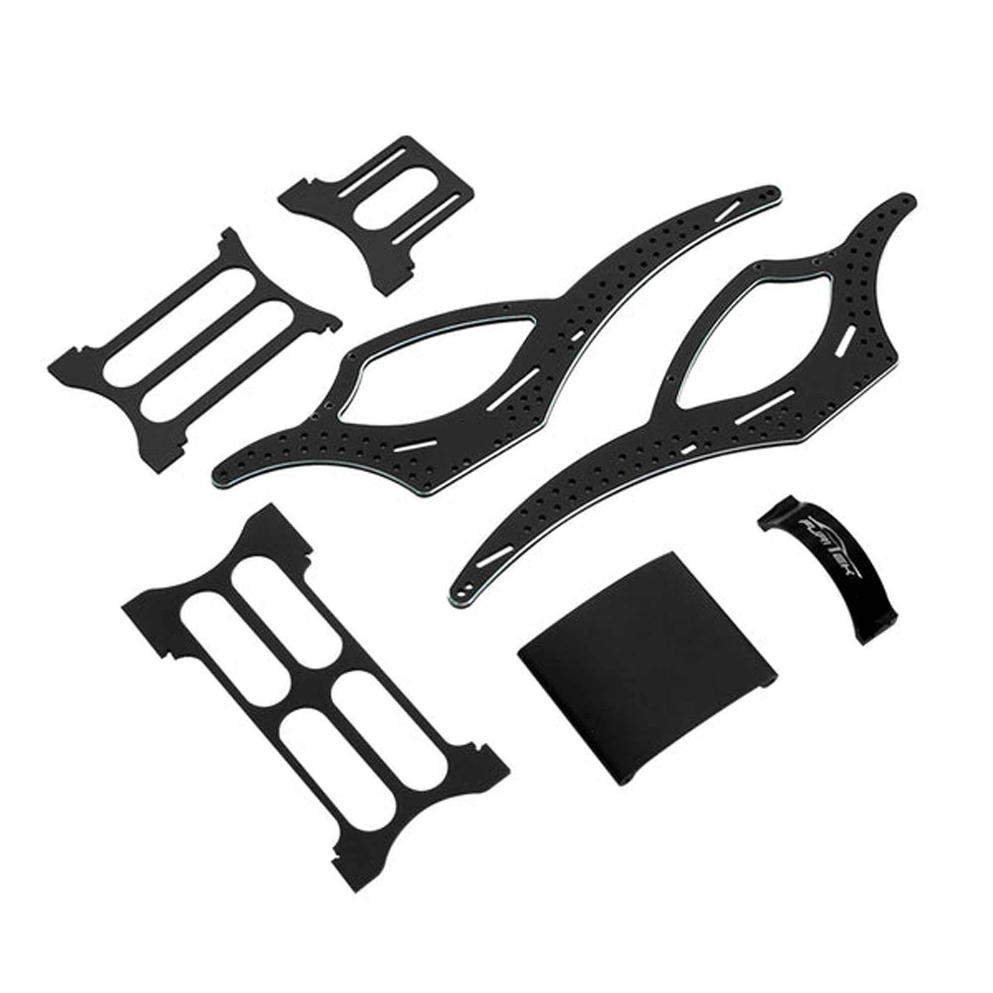 Furitek Scythe V2 Aluminum Frame Kit Black: SCX24