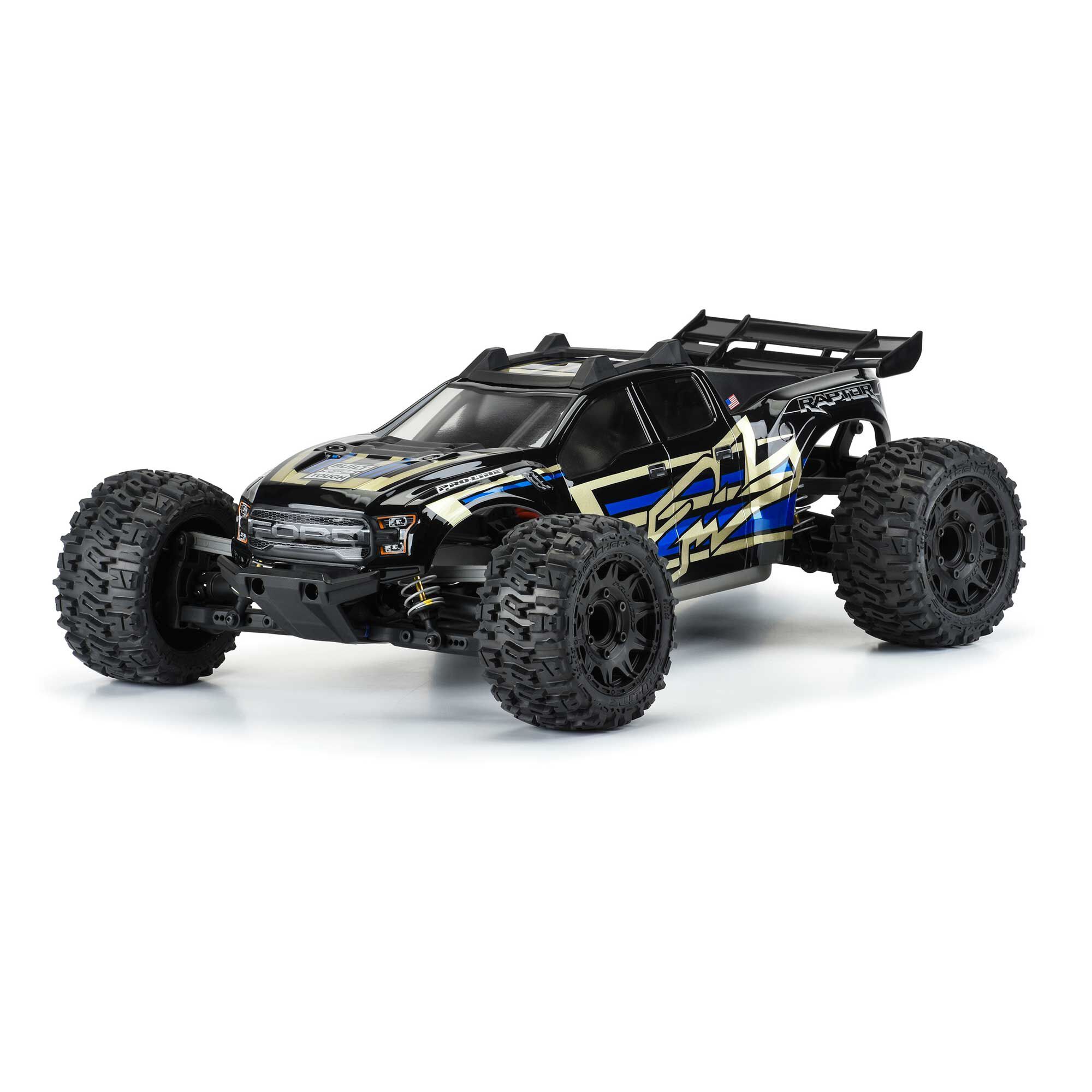 Pro-Line Racing 1/10 Pre-Cut 2017 Ford F-150 Raptor Clear Body: Rustler 4x4