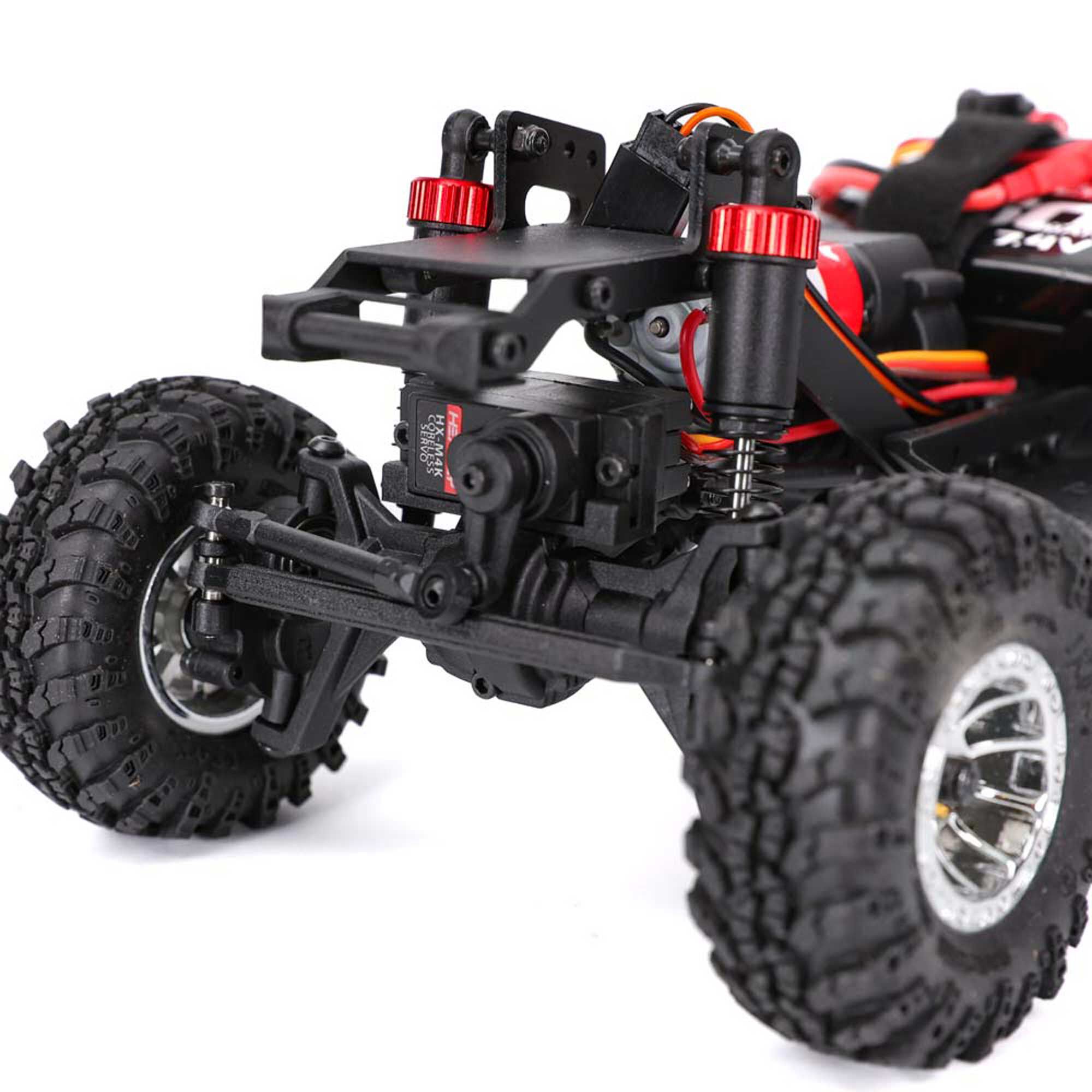 Redcat Racing 1/18 Ascent-18 International Scout II 4x4 Rock Crawler RTR, Orange