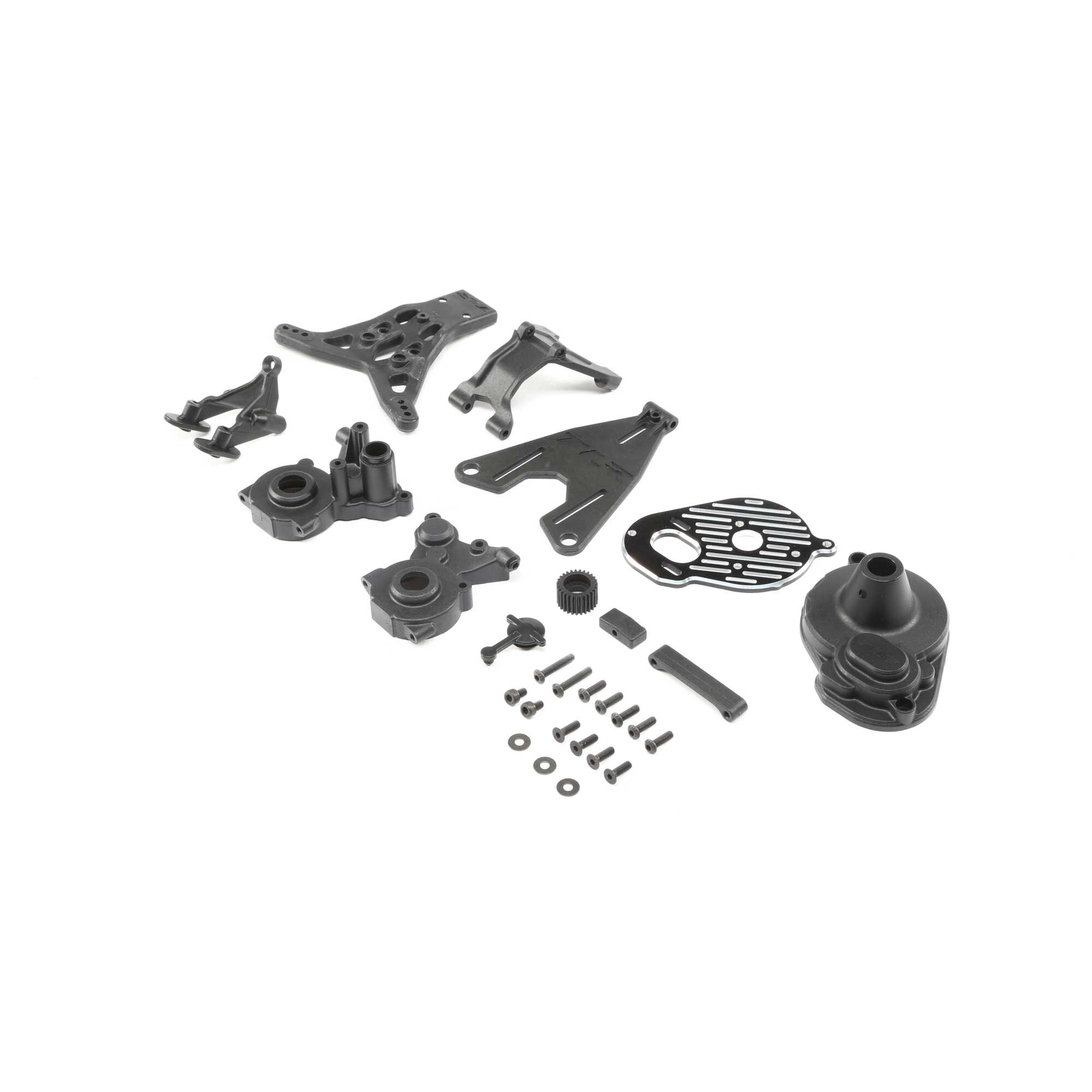 Team Losi Racing Stand Up Transmission Conversion: 22 4.0