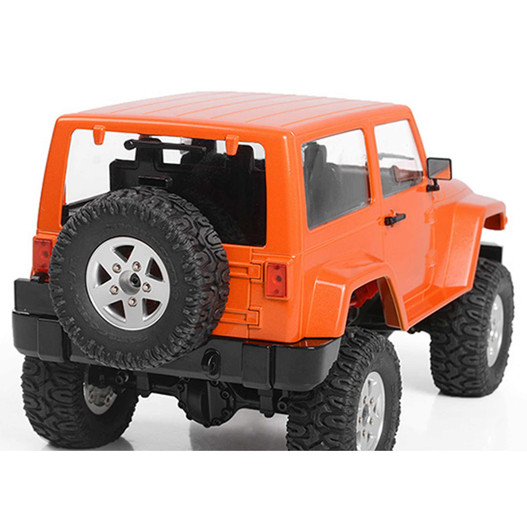 RC4WD 1/18 Gelande II 4WD with Black Rock Body Set RTR, Orange