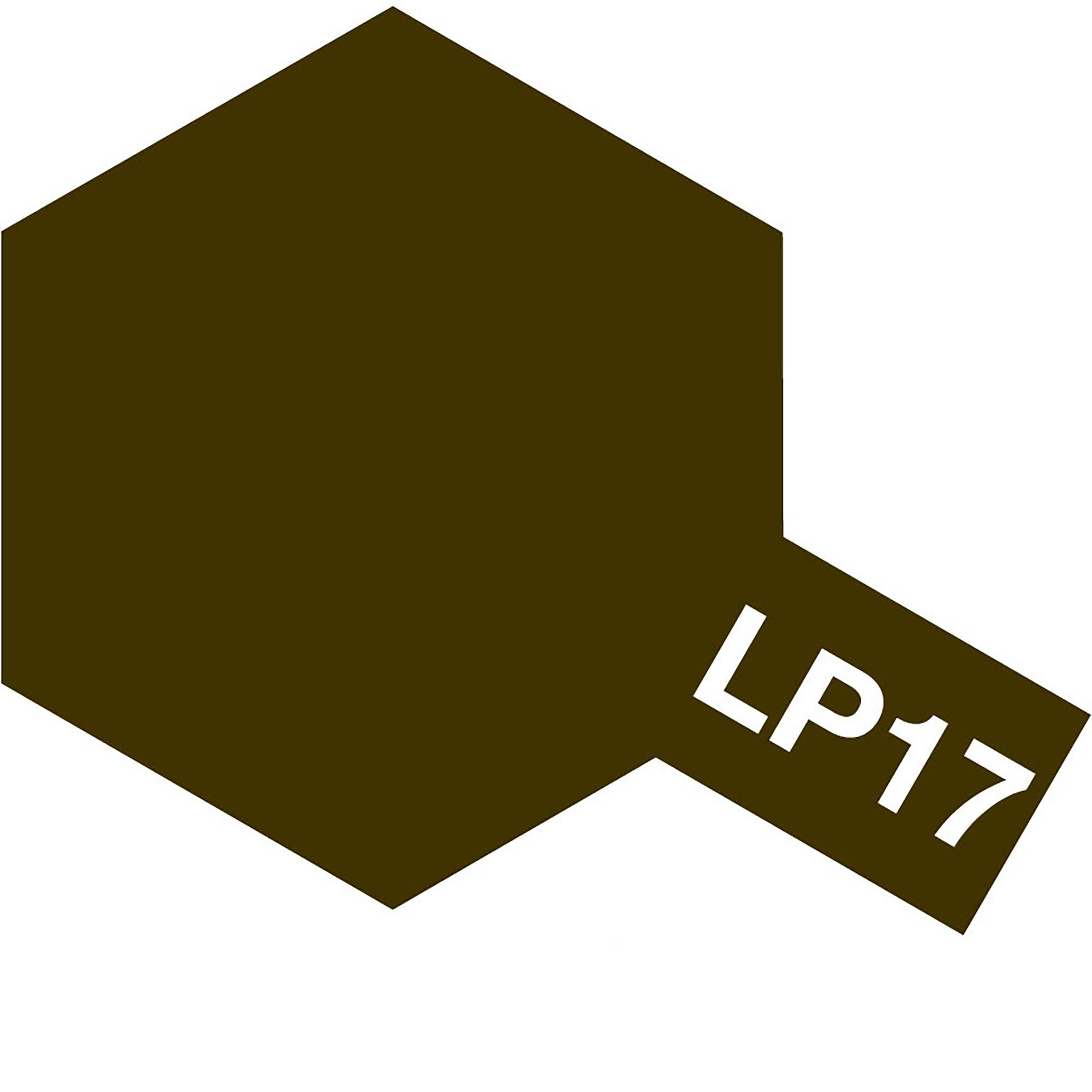 Tamiya Lacquer Paint, LP-17 Linoleum Deck Brown, 10 mL