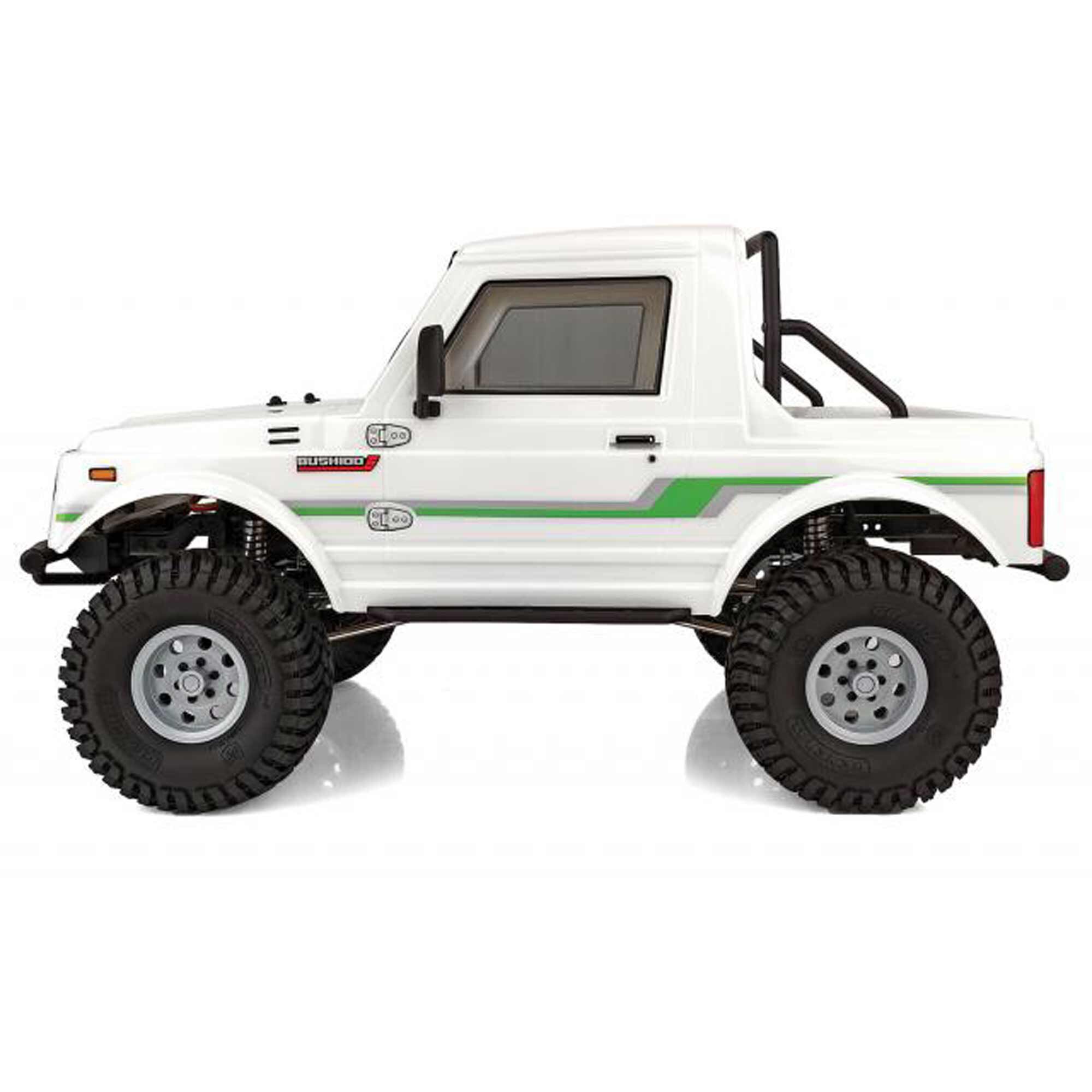 Team Associated 1/10 Enduro Bushido Brushed Trail Truck RTR, White
