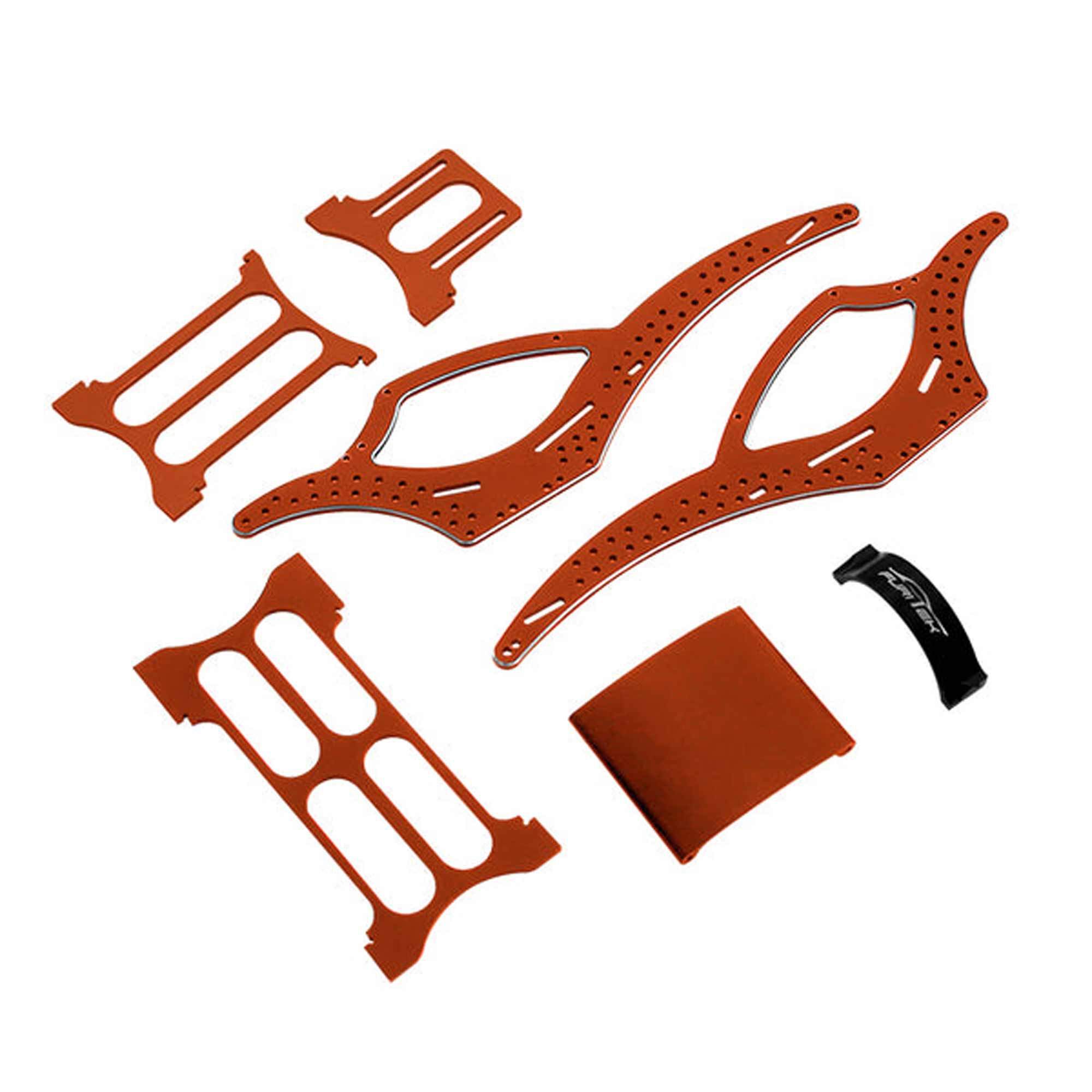 Furitek Scythe V2 Aluminum Frame Kit, Orange: SCX24