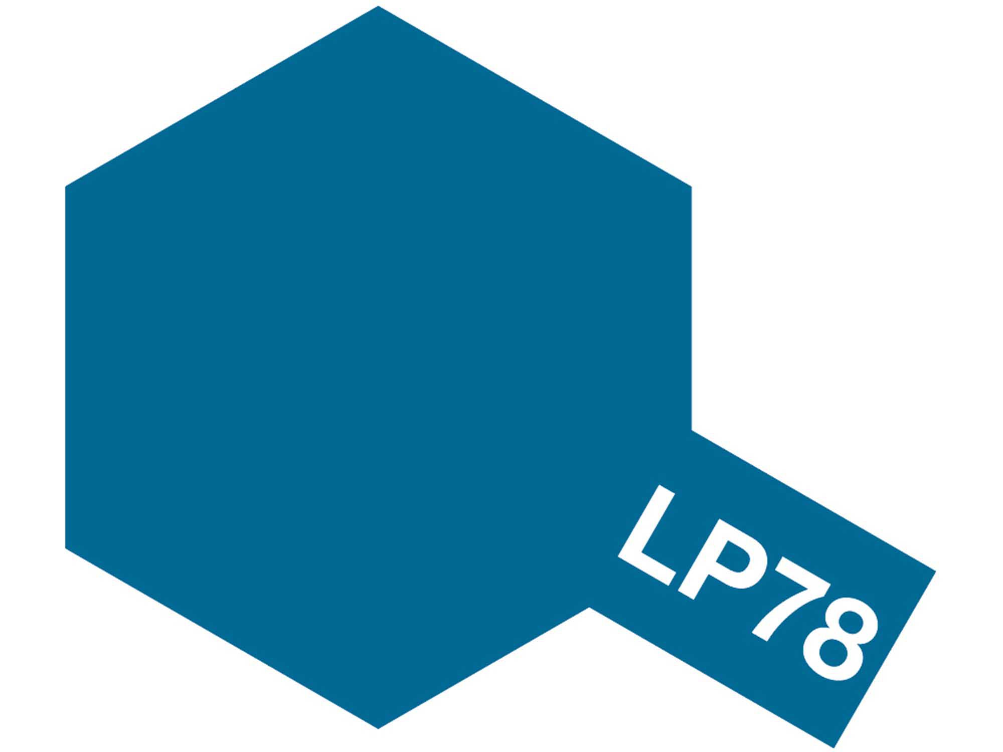 Tamiya Lacquer Paint LP-78 Flat Blue