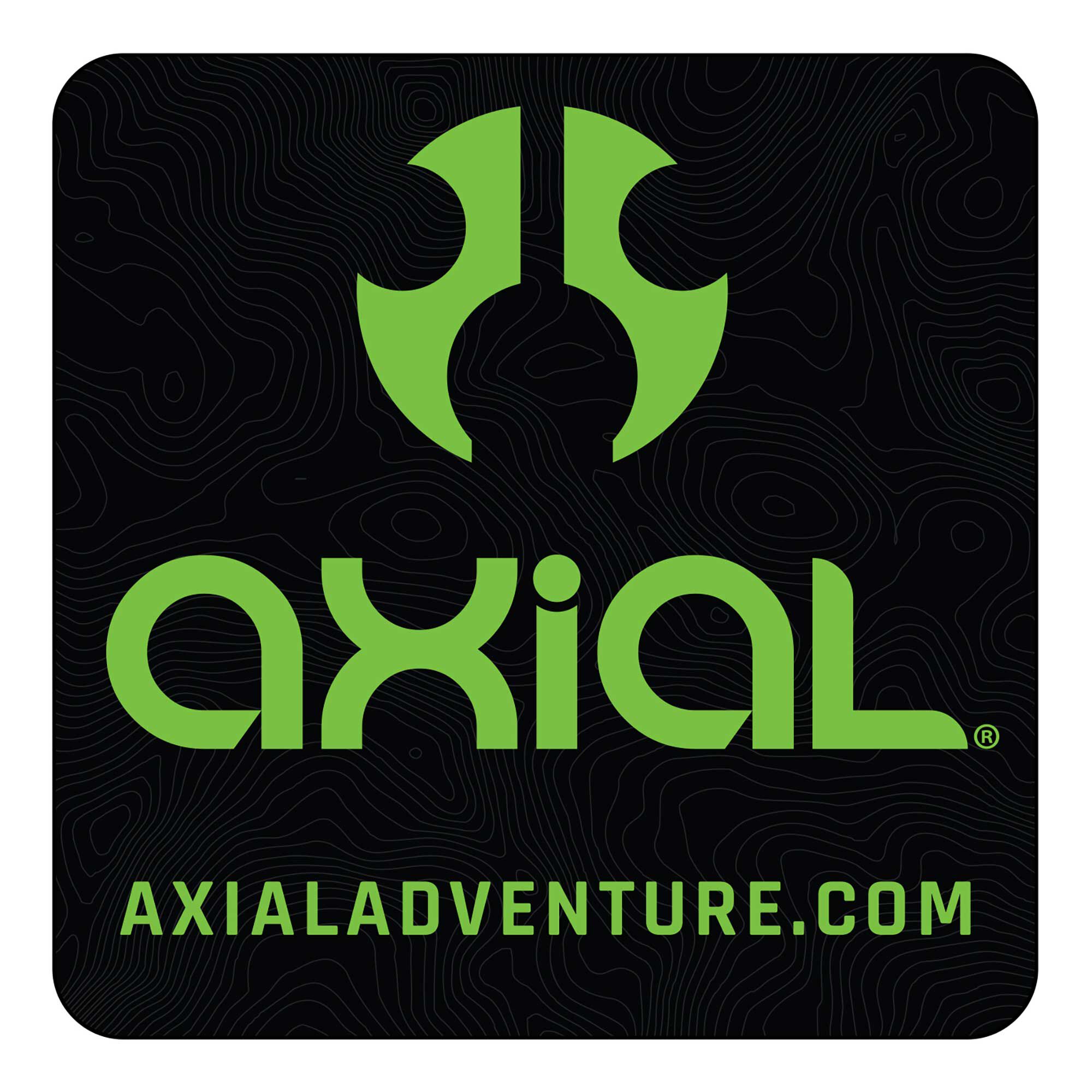 Axial Axial Square Logo Sticker