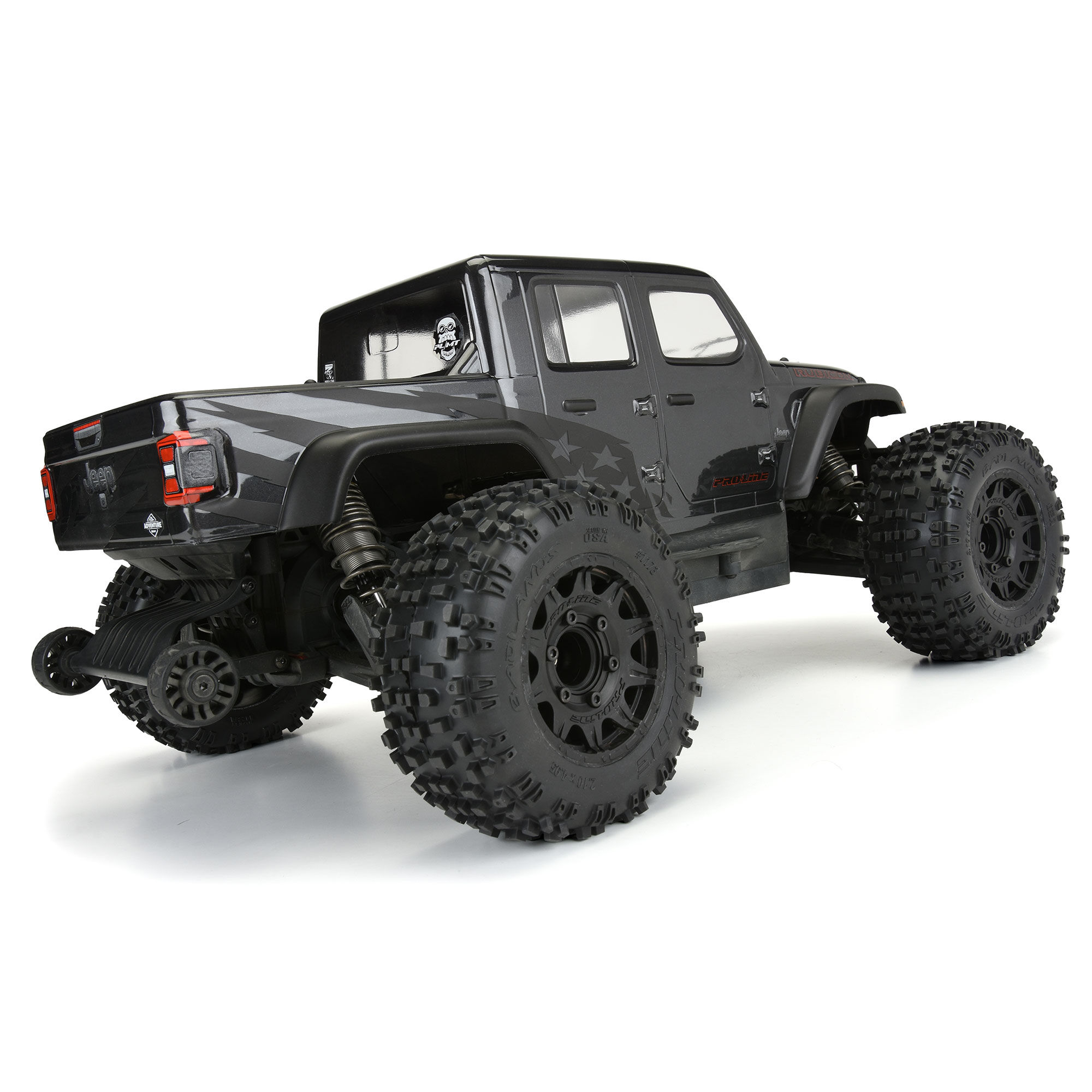 Pro-Line Racing 1/10 Jeep Gladiator Rubicon Clear Body: GRANITE