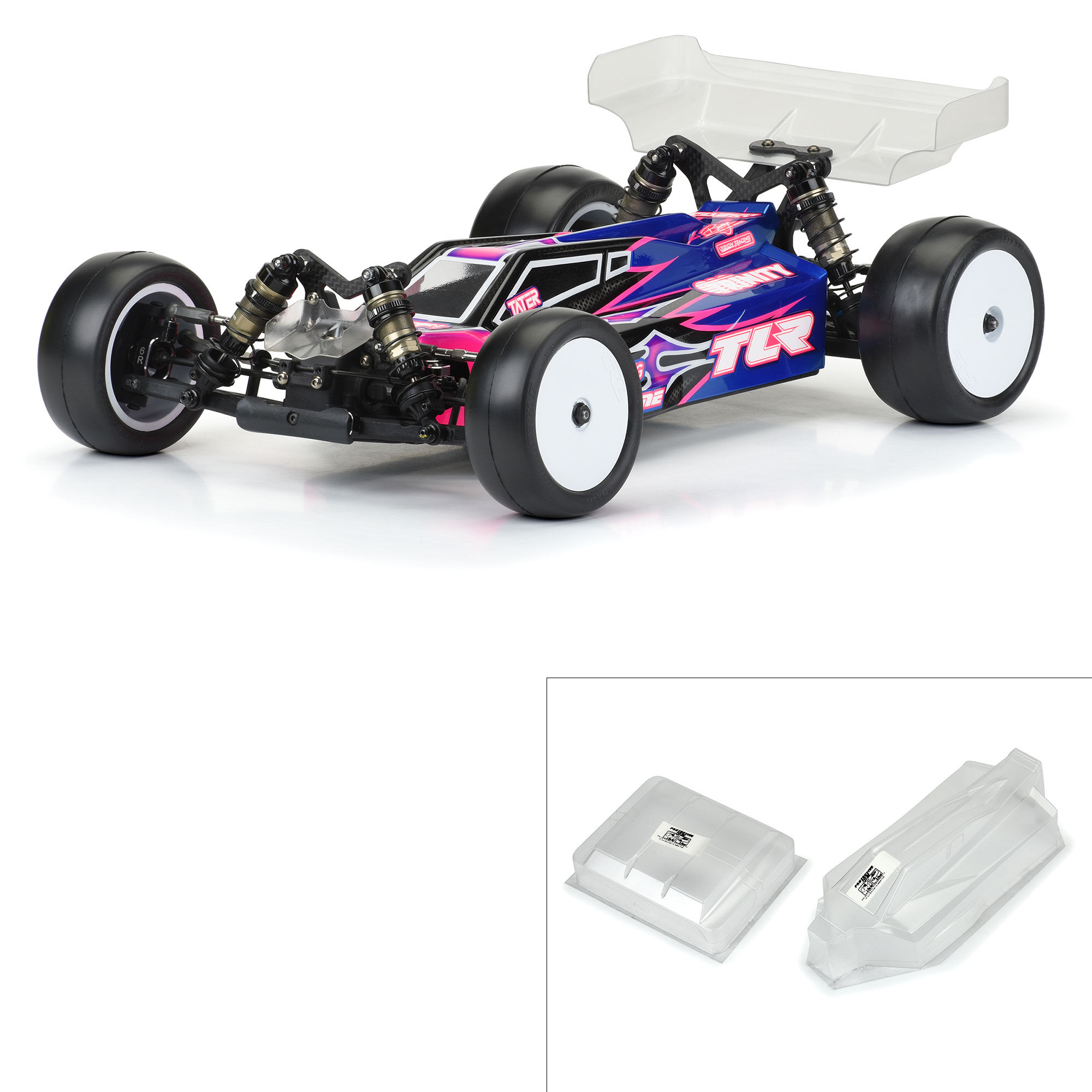 Pro-Line Racing 1/10 Sector Light Weight Clear Body: TLR 22X-4