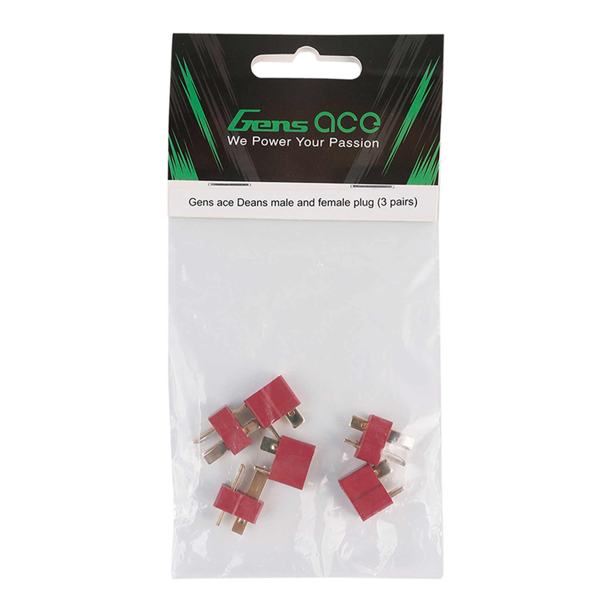 Gens ace Deans Male & Female Plug Set (3)