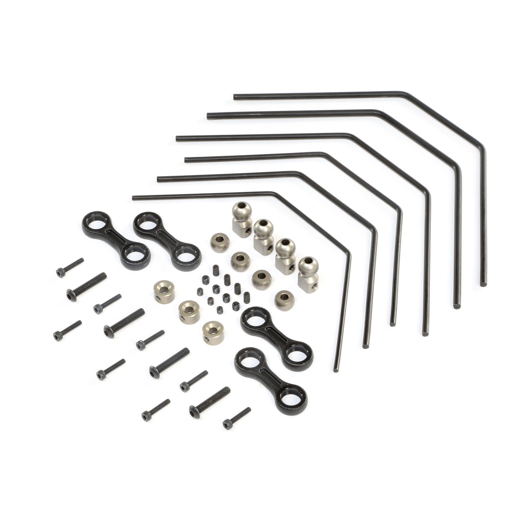 Team Losi Racing Sway Bar Set: 8X, 8XE