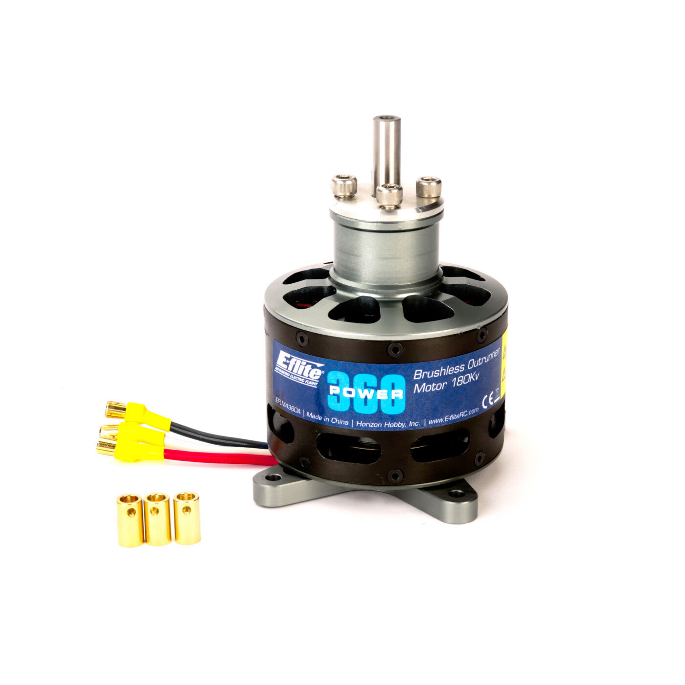 E-flite Power 360 Brushless Outrunner Motor, 180Kv, 6.5mm Bullet
