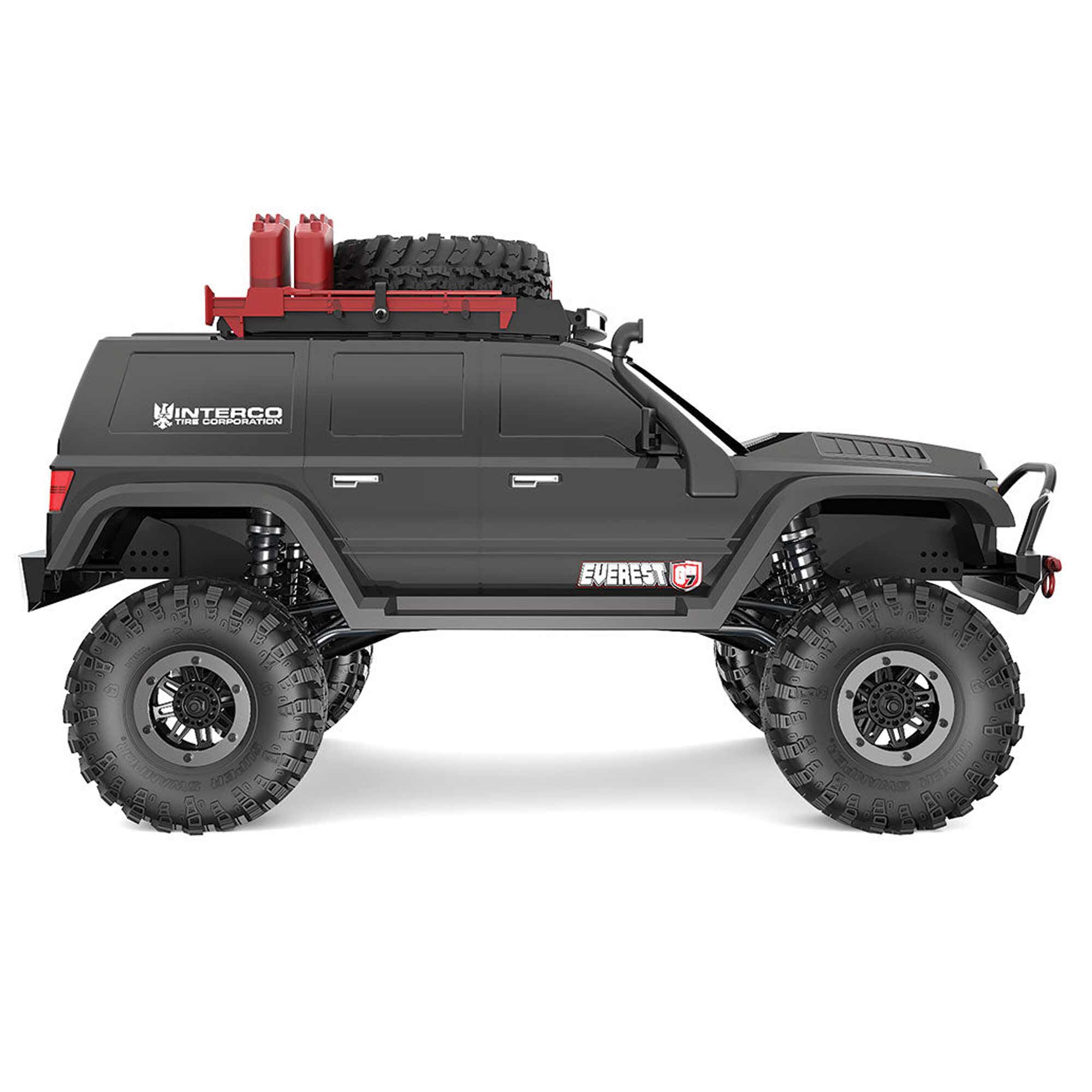 Redcat Racing 1/10 Everest Gen7 Pro 4WD Crawler Brushed RTR, Black