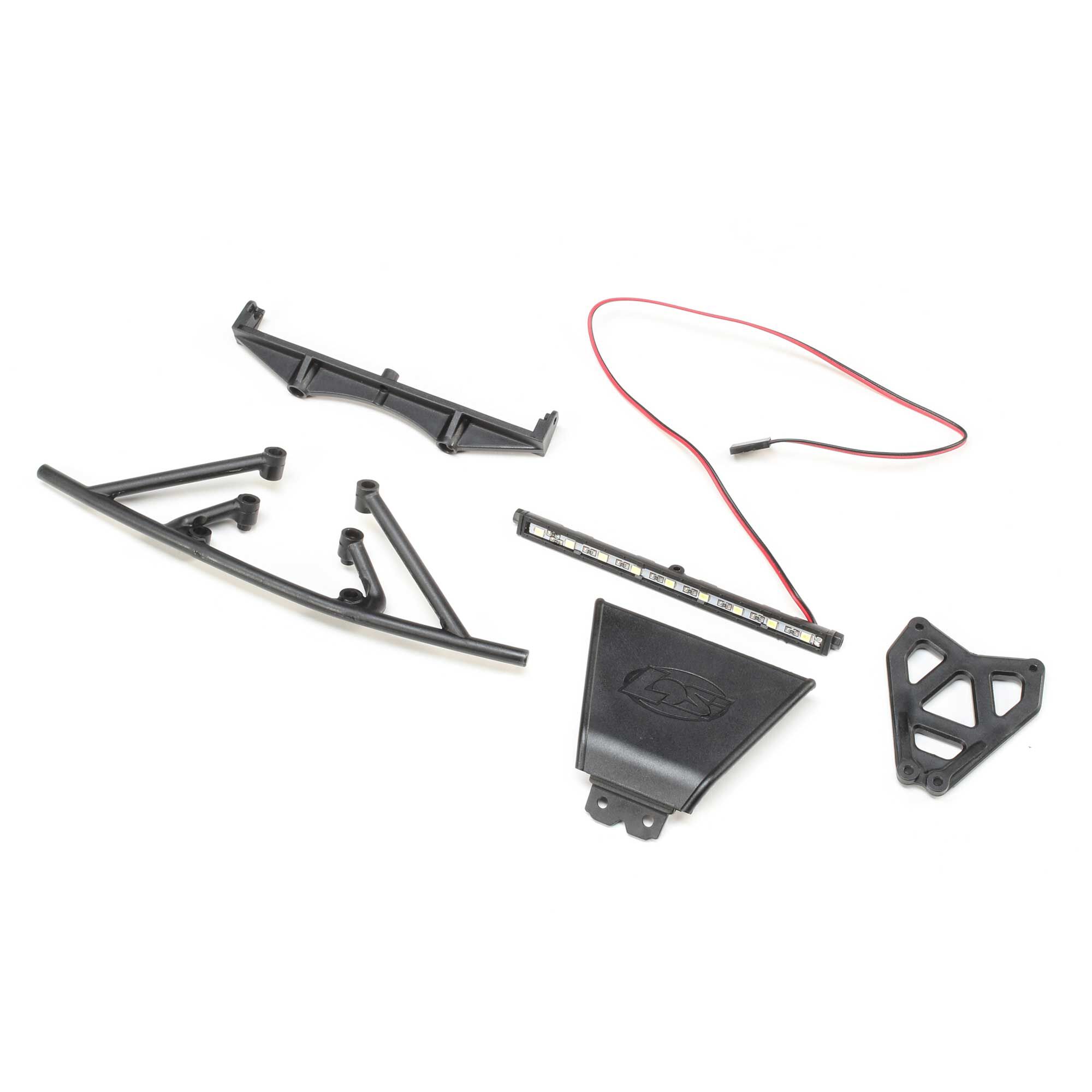 Losi Front Bumper with LED: Tenacity TT Pro