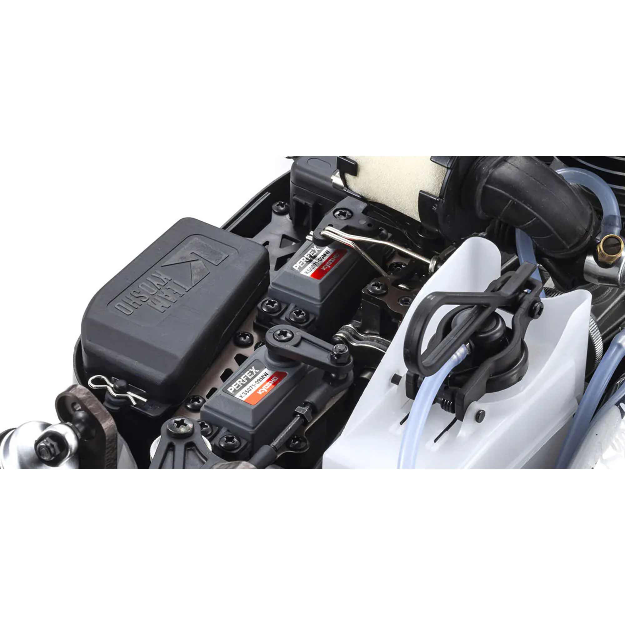 Kyosho 1/8 INFERNO MP10 4x4 Nitro Buggy RTR, Red