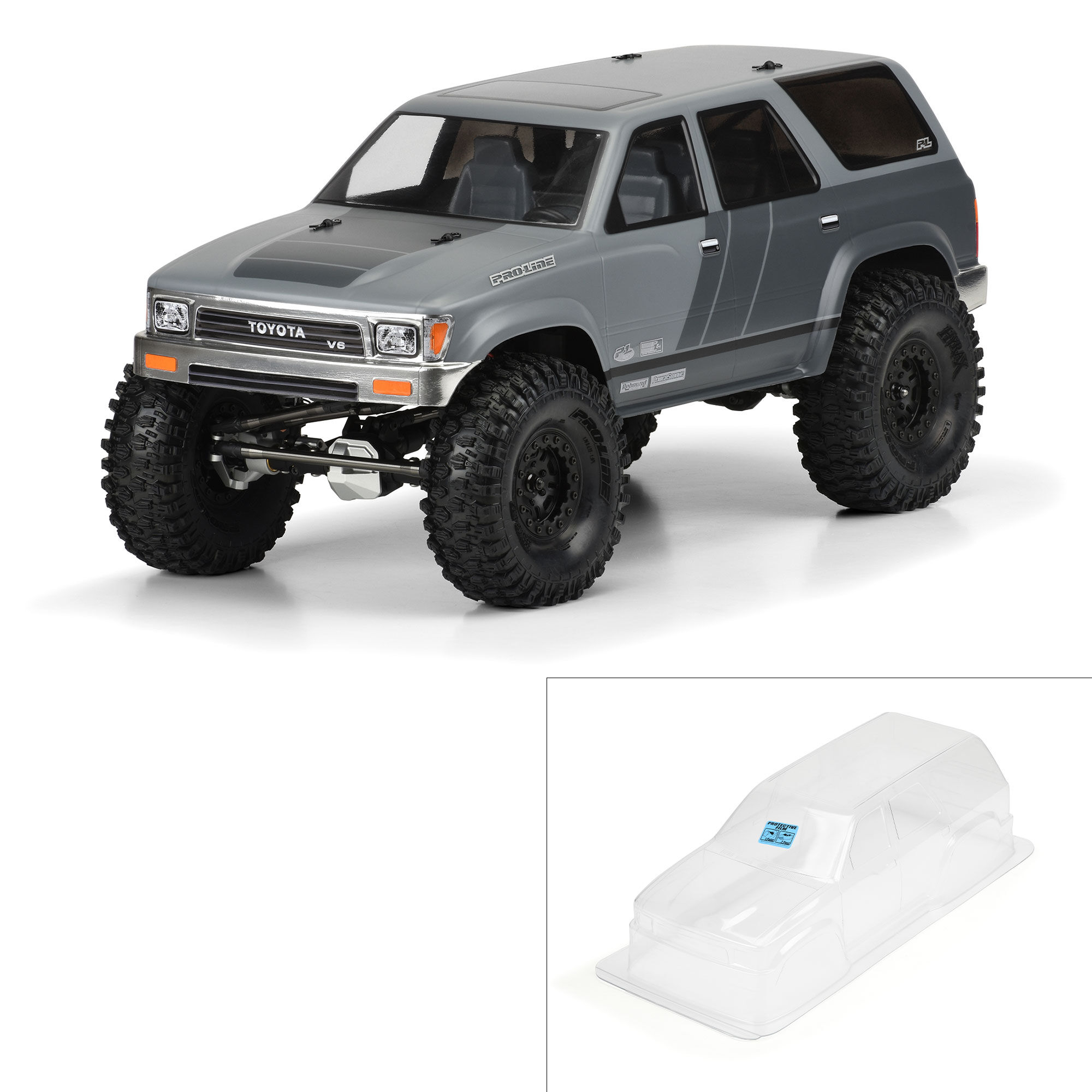 Pro-Line Racing 1/10 1991 Toyota 4Runner Clear Body 12.3" (313mm) Wheelbase Crawlers