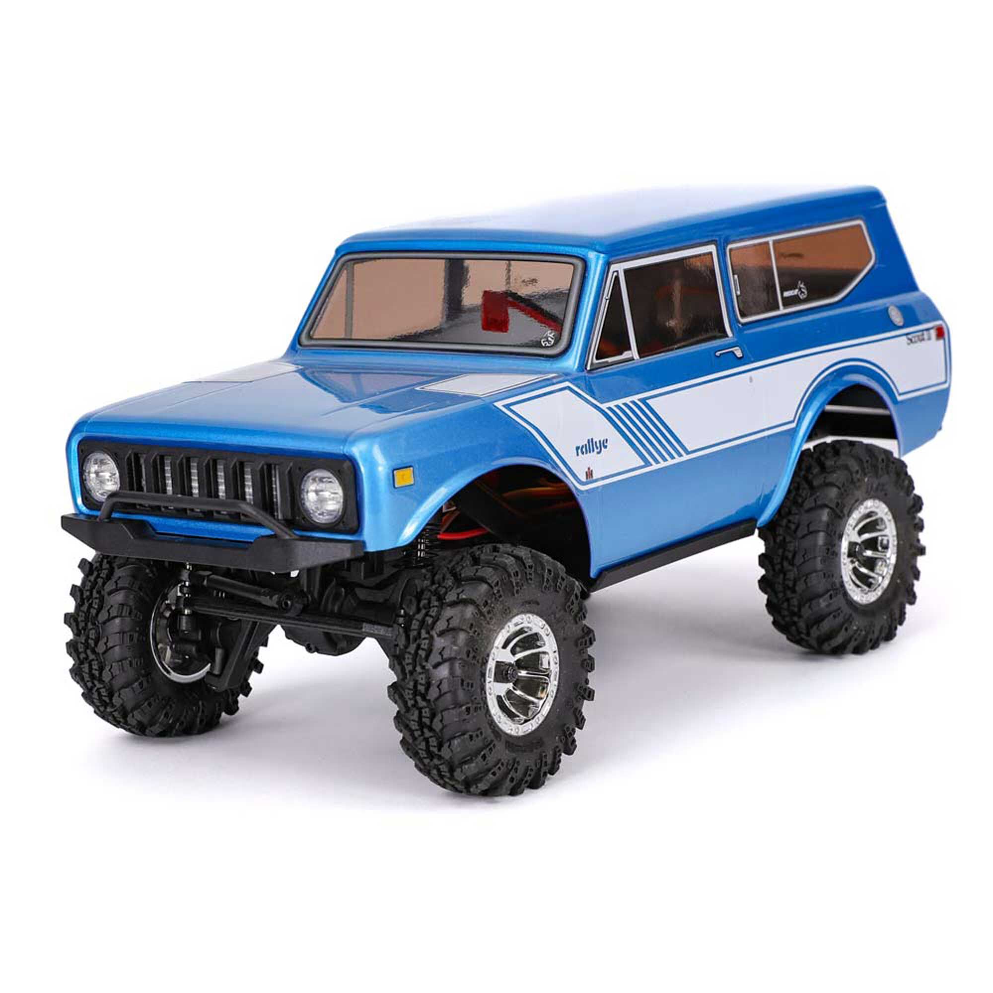 Redcat Racing 1/18 Ascent-18 International Scout II 4x4 Rock Crawler RTR, Blue