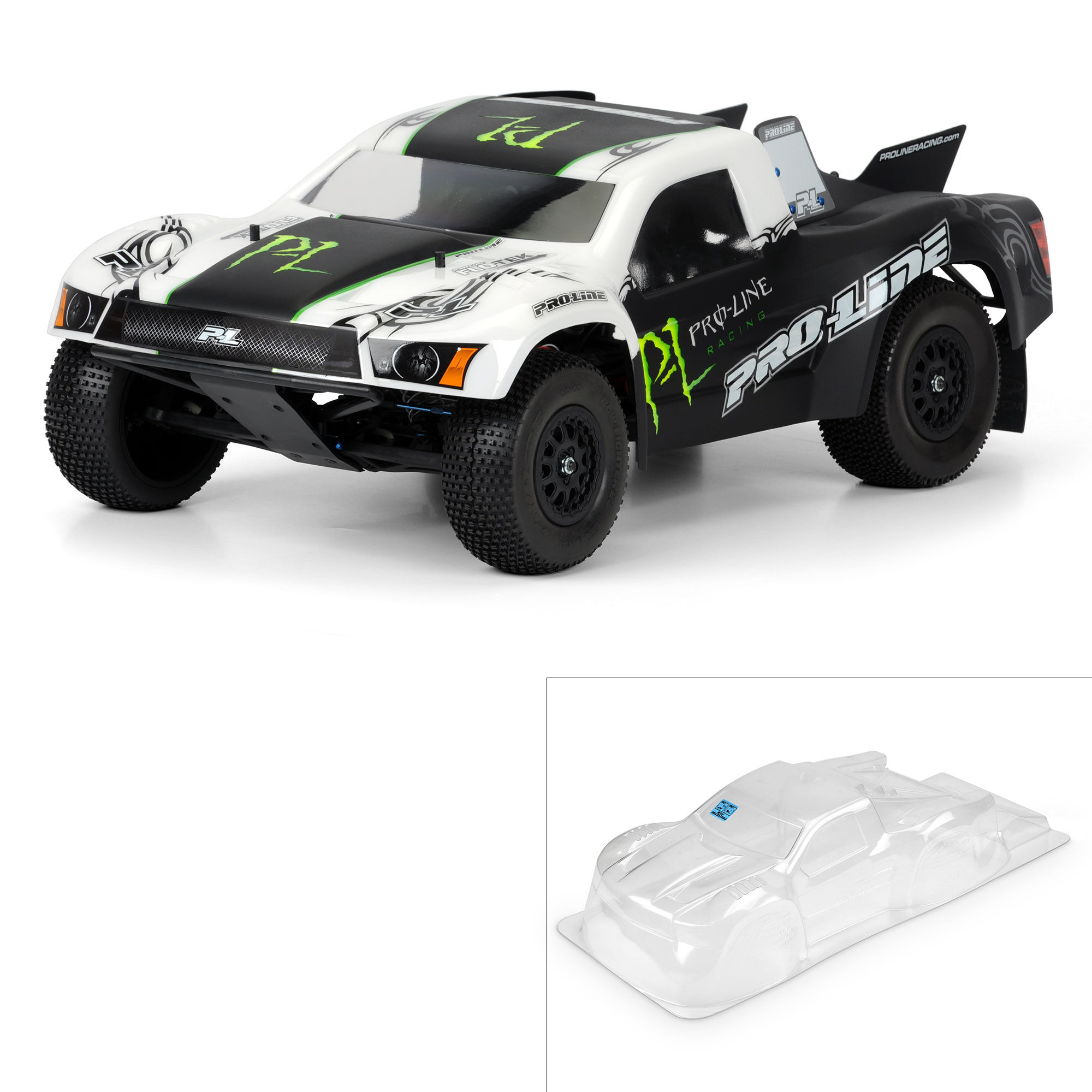 Pro-Line Racing 1/10 Flo-Tek Clear Body: Short Course