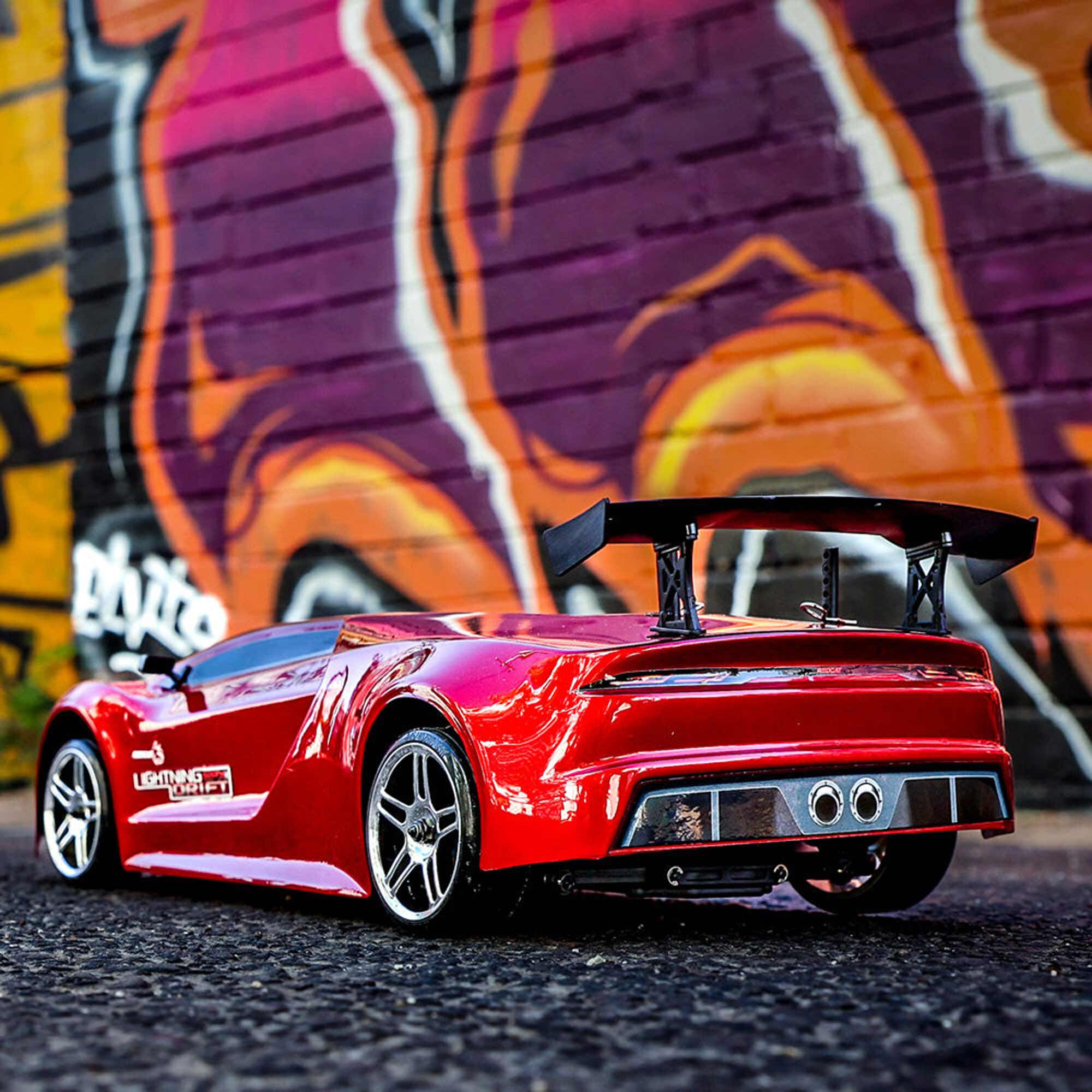 Redcat Racing 1/10 Lightning EPX Drift 4WD Brushed RTR, Red