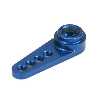 Dynamite 1/2 Machined Aluminum 24T Servo Arm, Blue