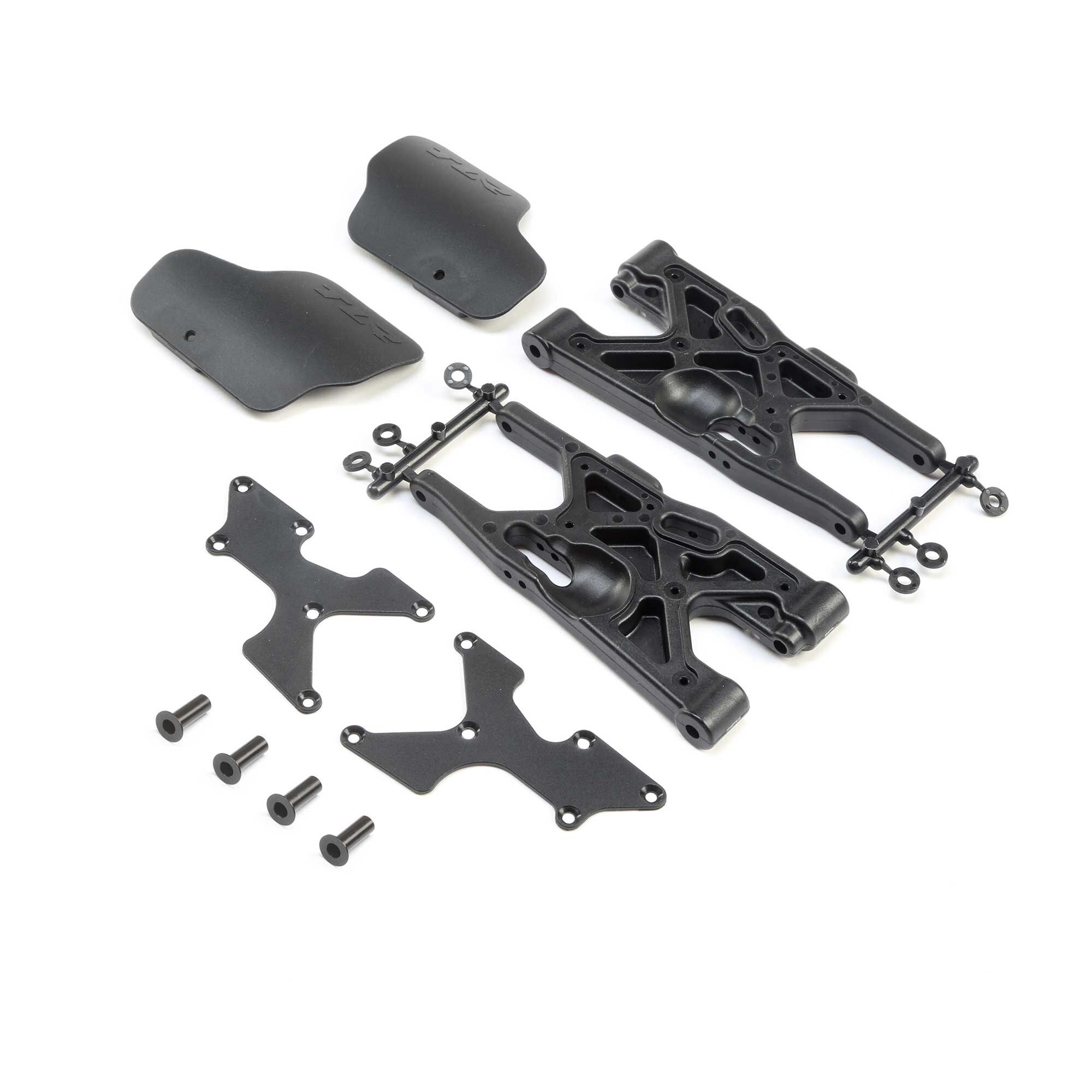 Team Losi Racing Rear Arms Inserts Guards (2): 8X, 8XE