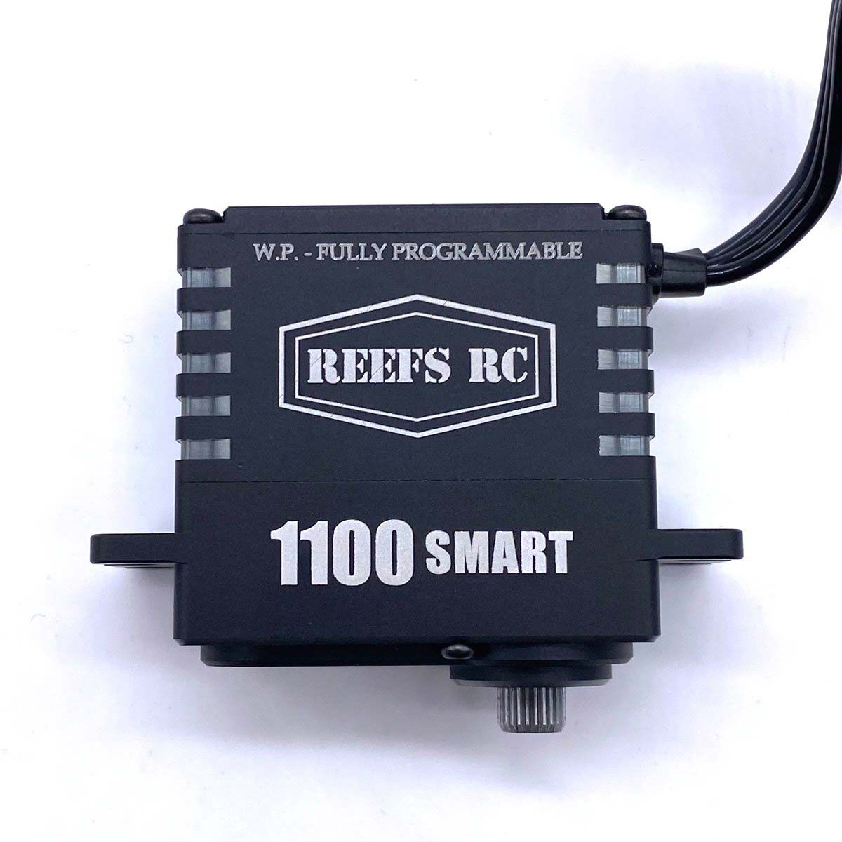 REEFS RC 1100 Smart Digital Metal Gear Waterproof Programmable Servo & Winch, Black