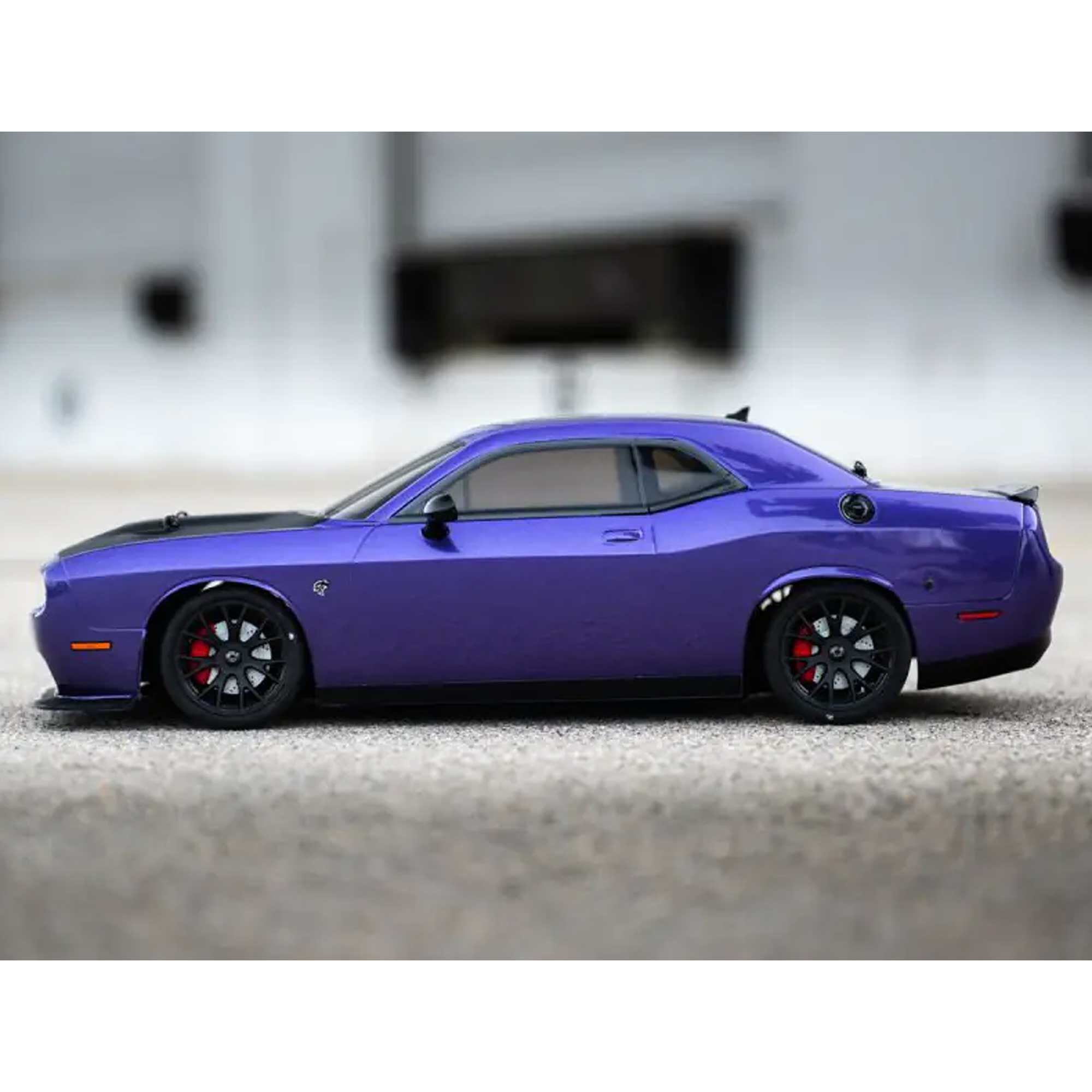 Kyosho 1/10 Fazer Mk2 2015 Dodge Challenger SRT Hellcat 4x4 Electric Touring RTR, Plam Crazy Purple