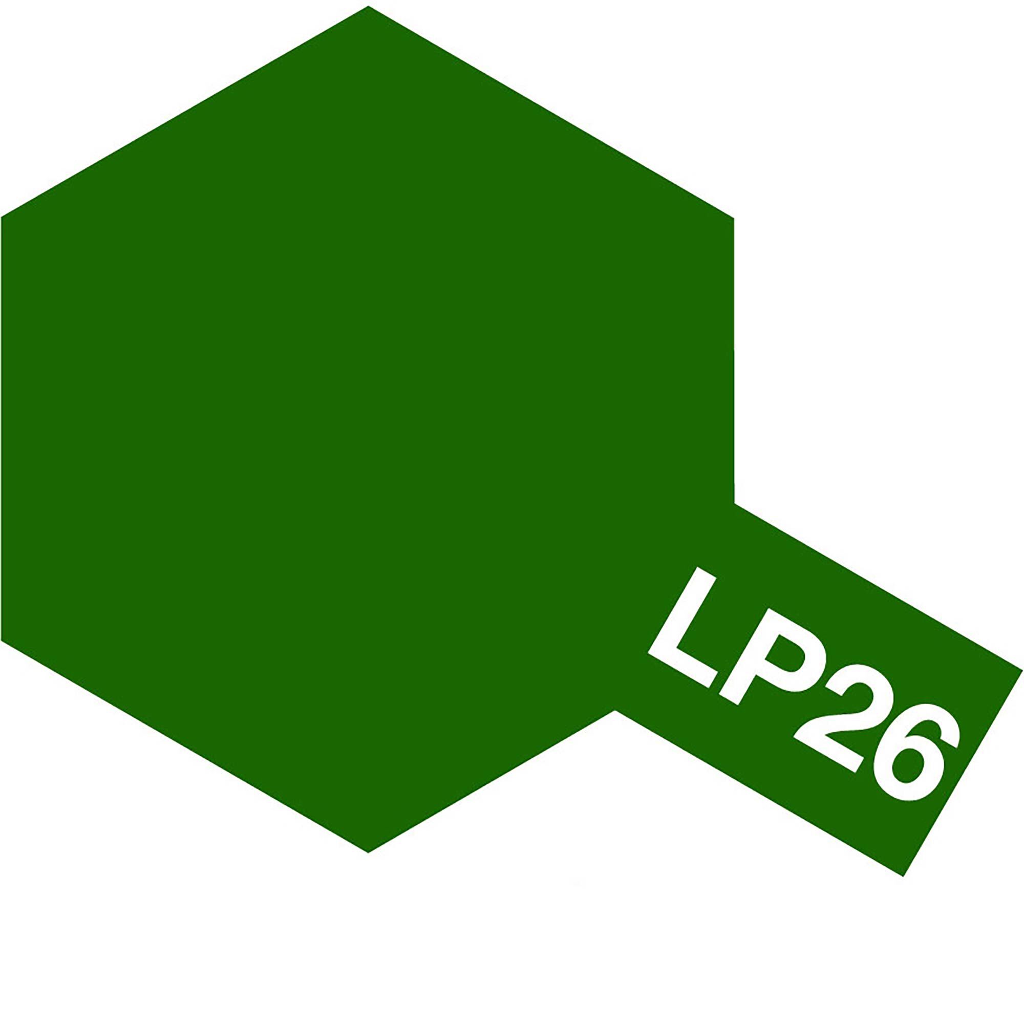Tamiya Lacquer Paint, LP-26 Dark Green (JGSDF), 10 mL