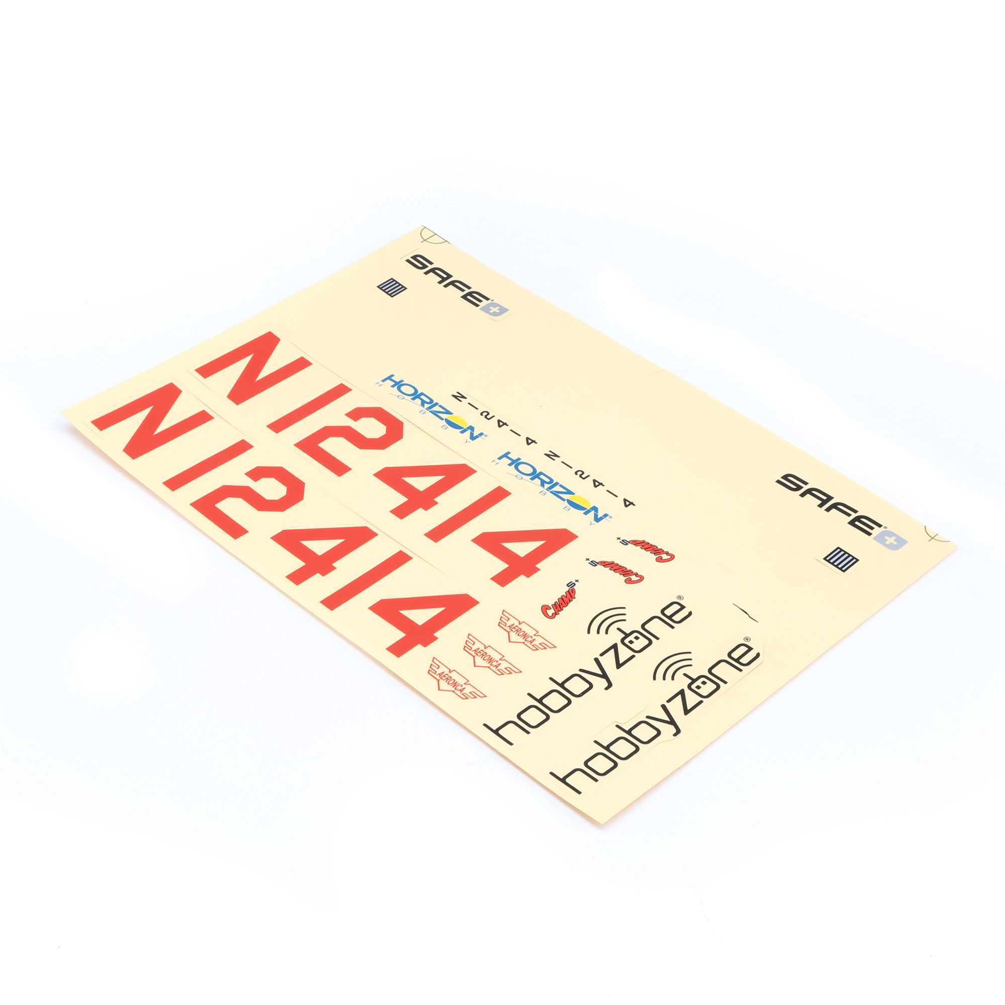 HobbyZone Decal Sheet: Champ S+