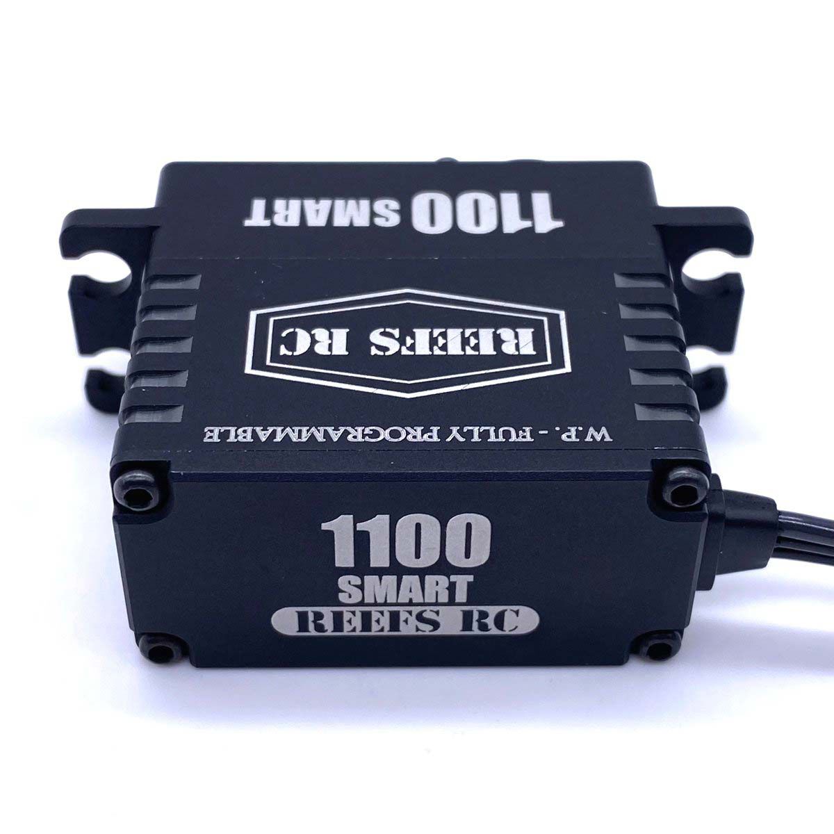 REEFS RC 1100 Smart Digital Metal Gear Waterproof Programmable Servo & Winch, Black