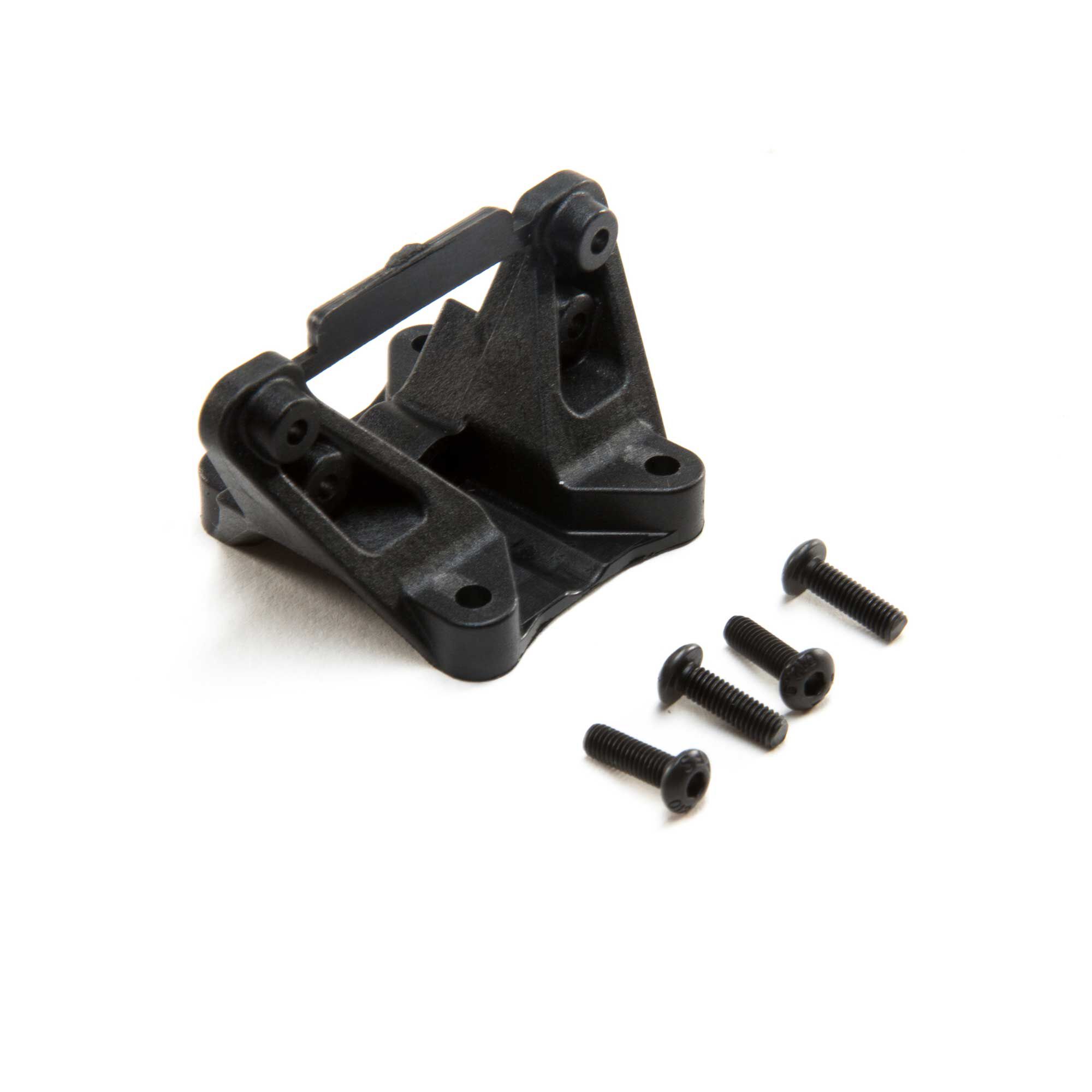 Team Losi Racing Carbon Rear Tower Base: 22 5.0