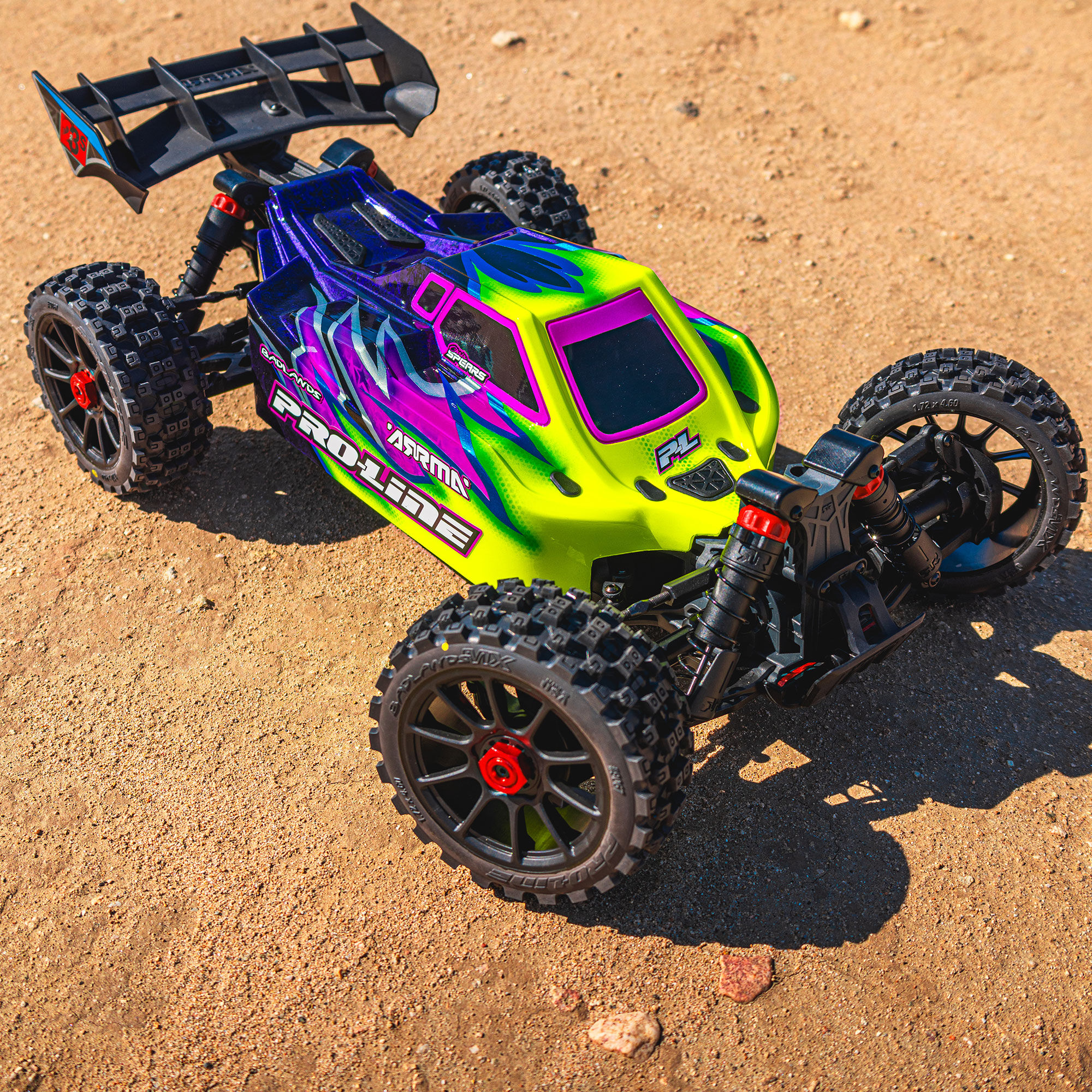 Pro-Line Racing 1/8 Axis Clear Body: Typhon 223S