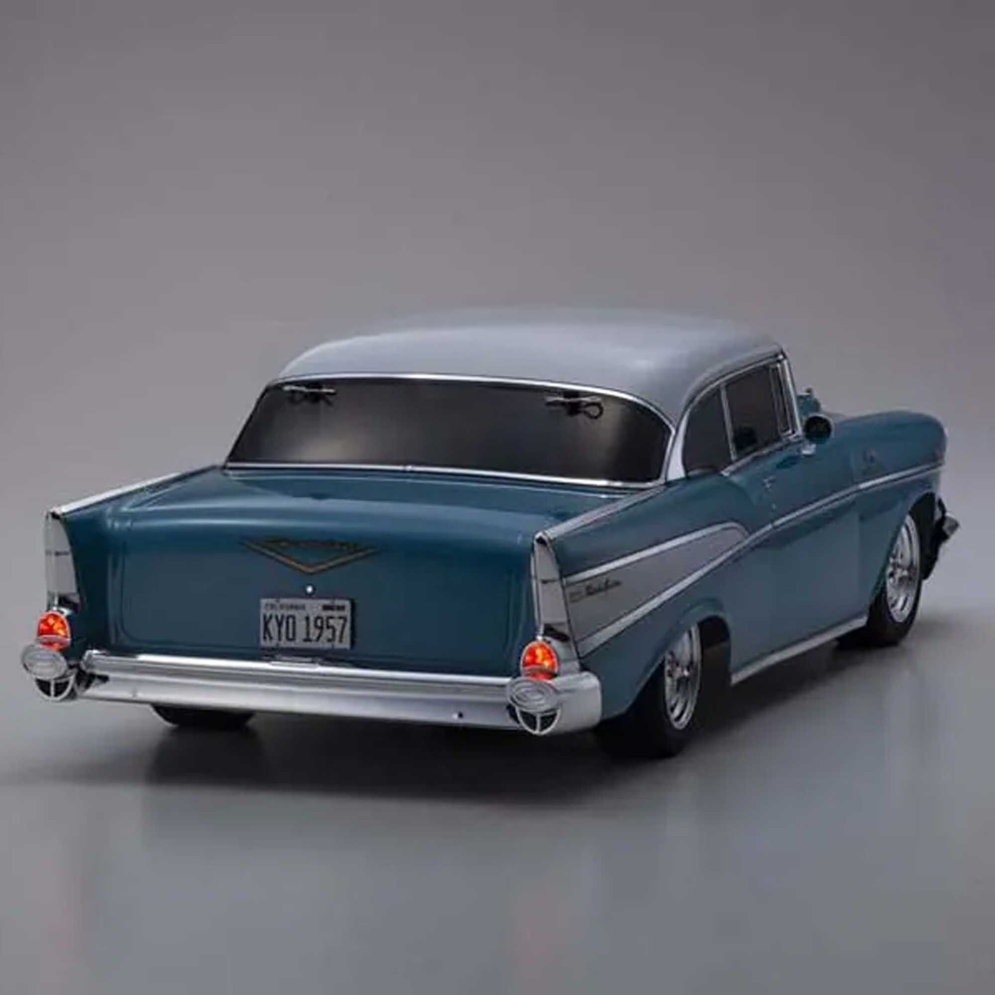 Kyosho 1/10 Chevy Bel Air Coupe Fazer Mk2 4x4 On-Road Touring Car RTR, Turquoise