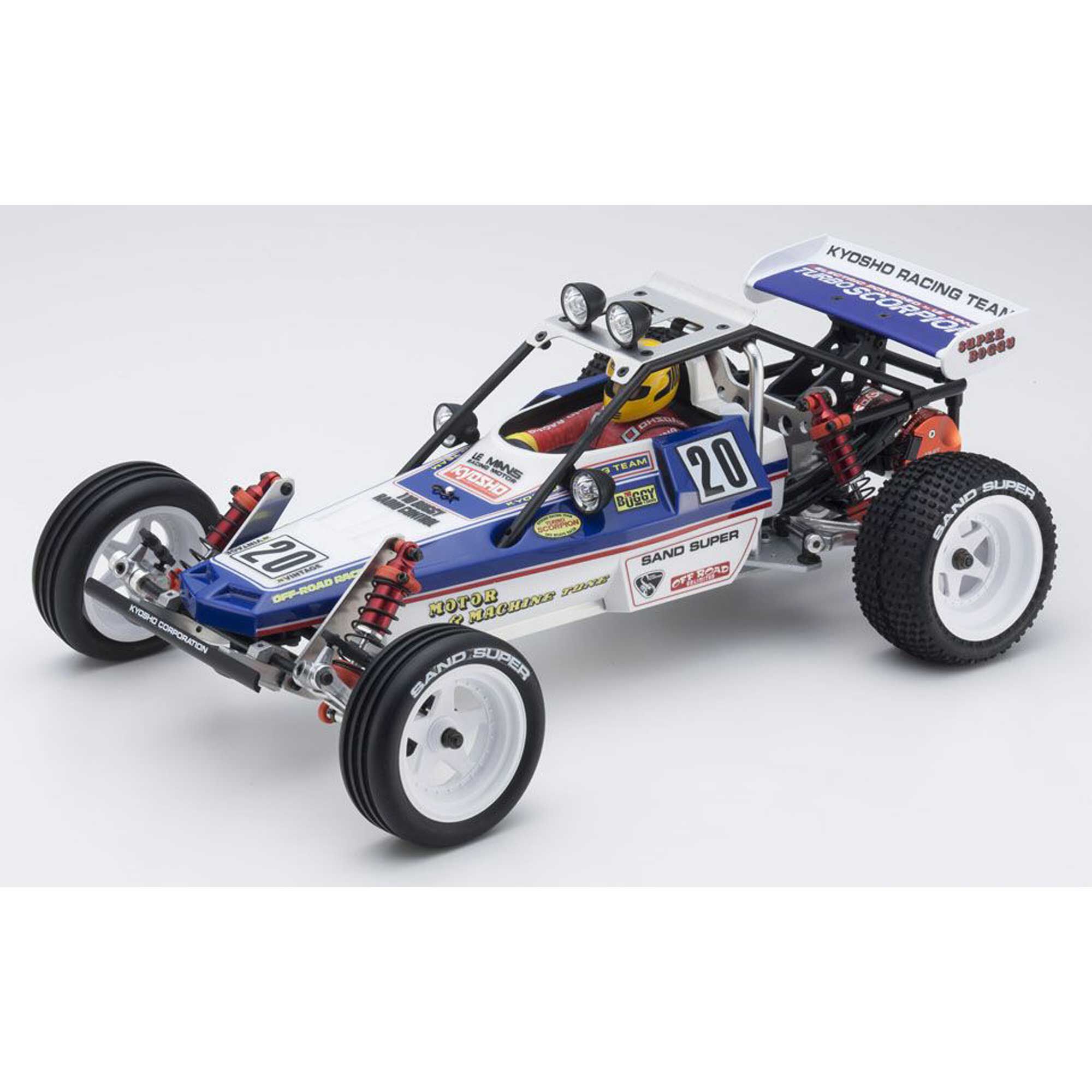 Kyosho 1/10 Turbo Scorpion Kit 2WD Off-Road Racing Electric Buggy Kit
